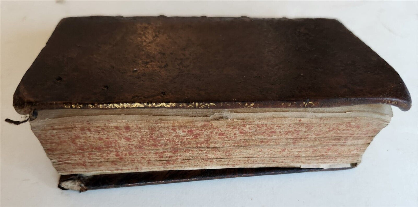 1658 TRAITE de la COUR ou INSTRUCTION des COURTISANS antique in FRENCH