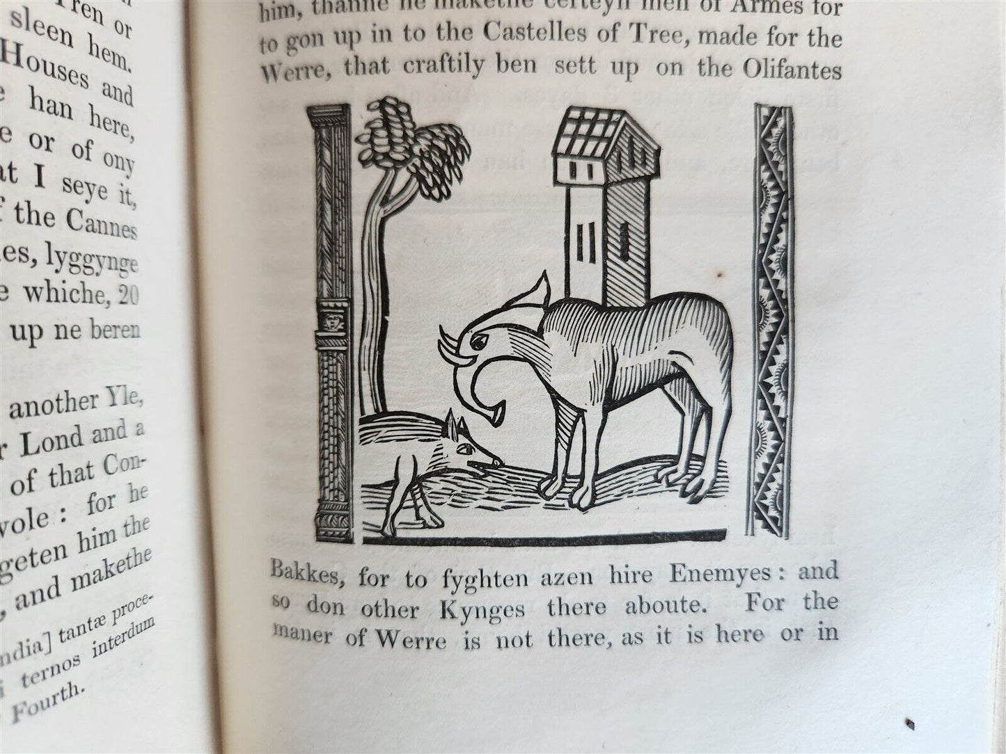 1839 Voiage and Travaile of Sir John Maundevile ILLUSTRATED antique