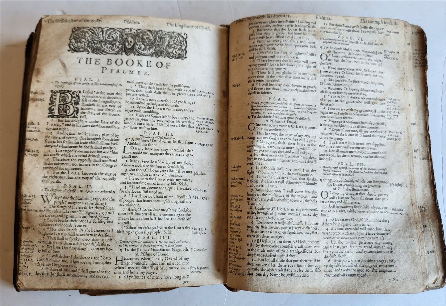 1629 BIBLE in ENGLISH antique ILLUSTRATED Old & New Testament