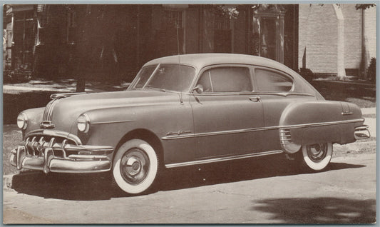 1950 PONTIAC STREAMLINER VINTAGE POSTCARD