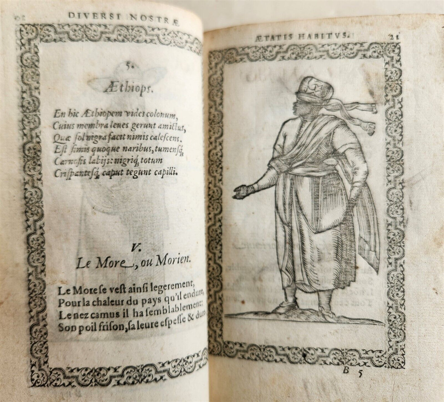 1572 FAMOUS COSTUME WORK Jacobi Sluperii antique ILLUSTRATED w/119 WOODCUTS RARE