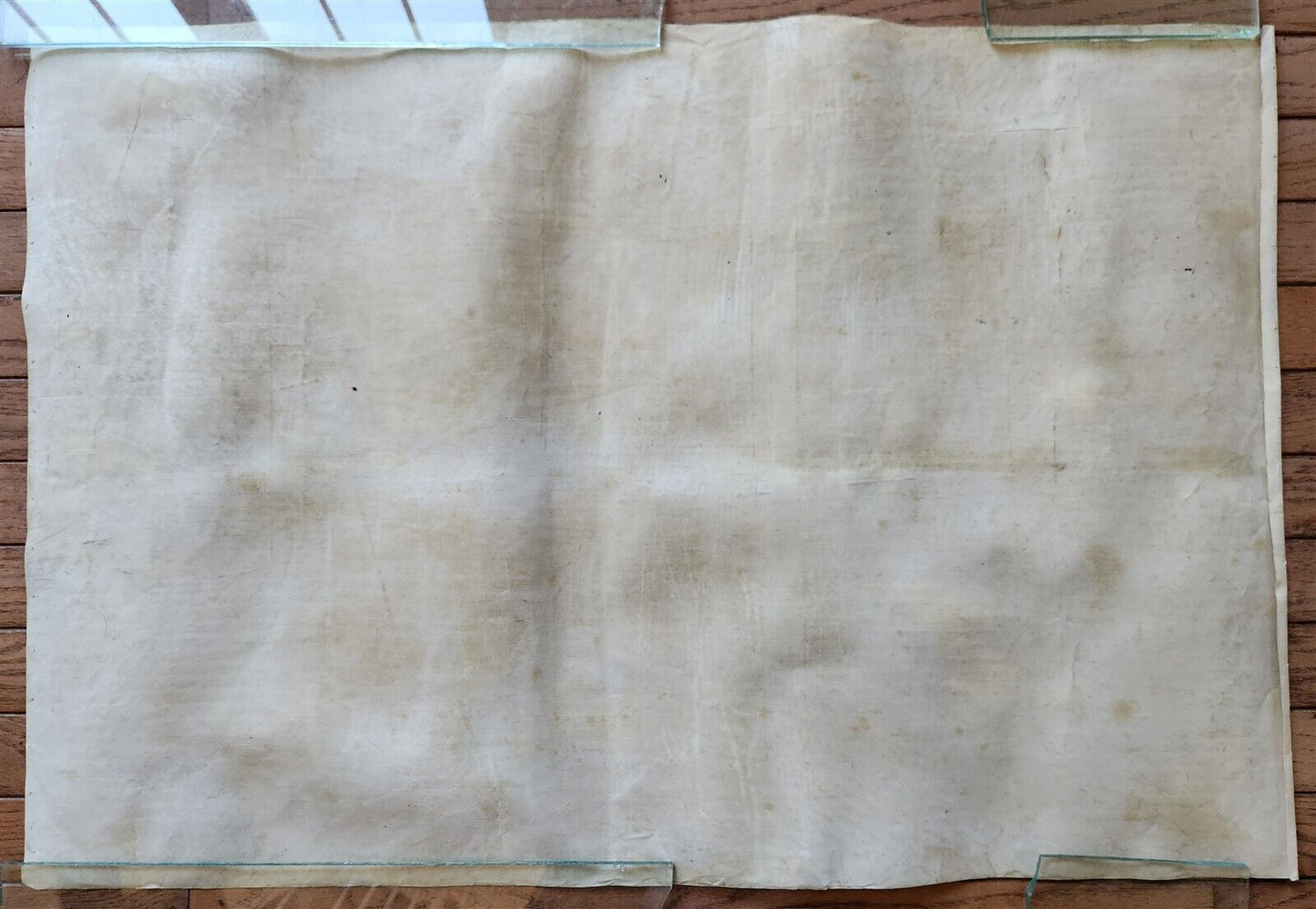 TORAH SCROLL FRAGMENT MANUSCRIPT on VELLUM antique BIBLE GENESIS 24:64-28:15