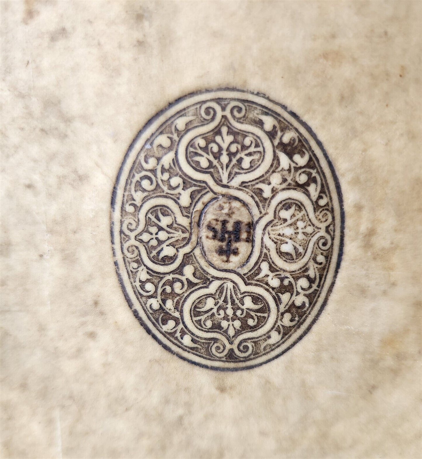 1602 HISTORY of POPES by Anastasius Bibliothecarius antique VELLUM