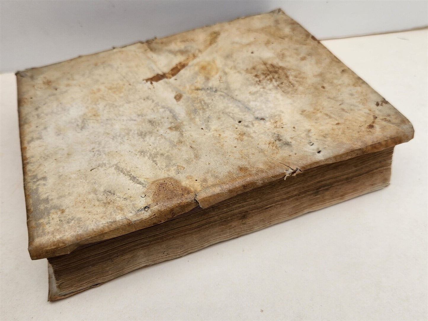 1568 RATIONALE DIVINORUM by Guilelmus Durantus antique VELLUM in LATIN 16th CENT