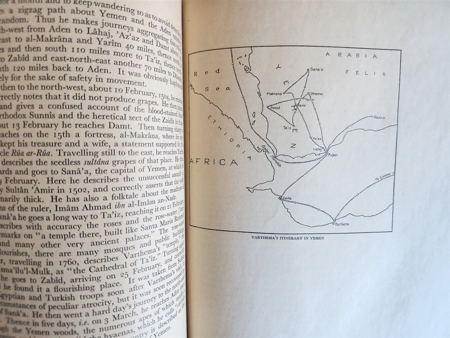 1928 ITINERARY of LUDOVICO di VARTHEMA of BOLOGNA ILLUSTRATED TRAVEL in ASIA