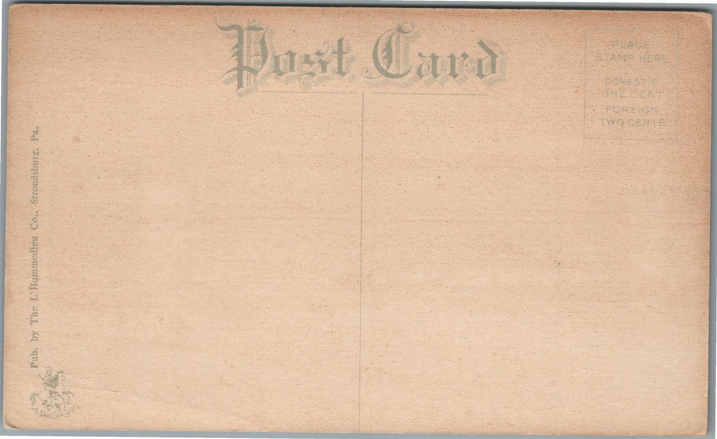 SHAWNEE-ON-DELAWARE PA BUCKWOOD HOUSE ANTIQUE POSTCARD
