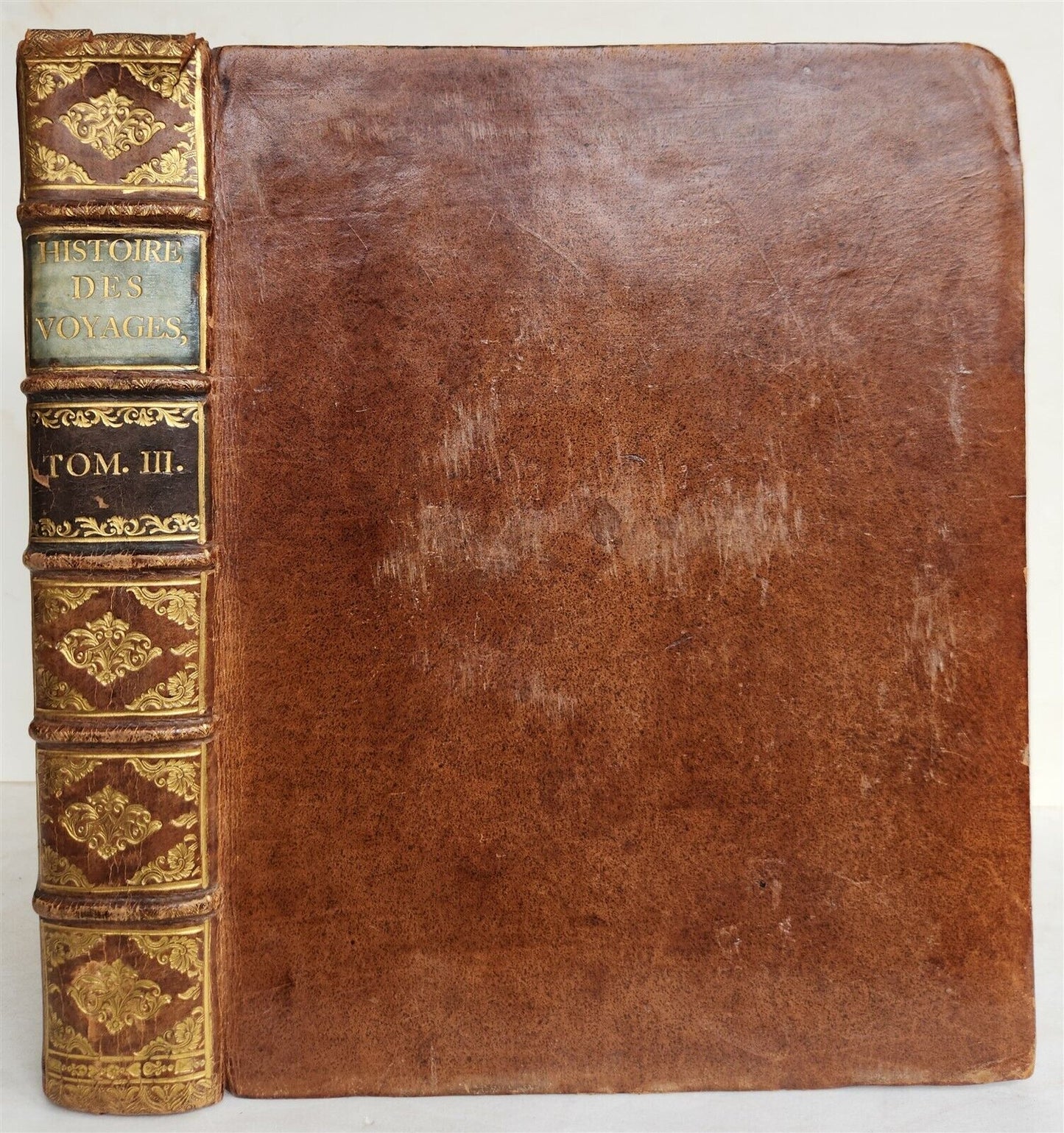 1747 TRAVELS TO AFRICA antique Histoire generale des voyages vol. 3 ILLUSTRATED
