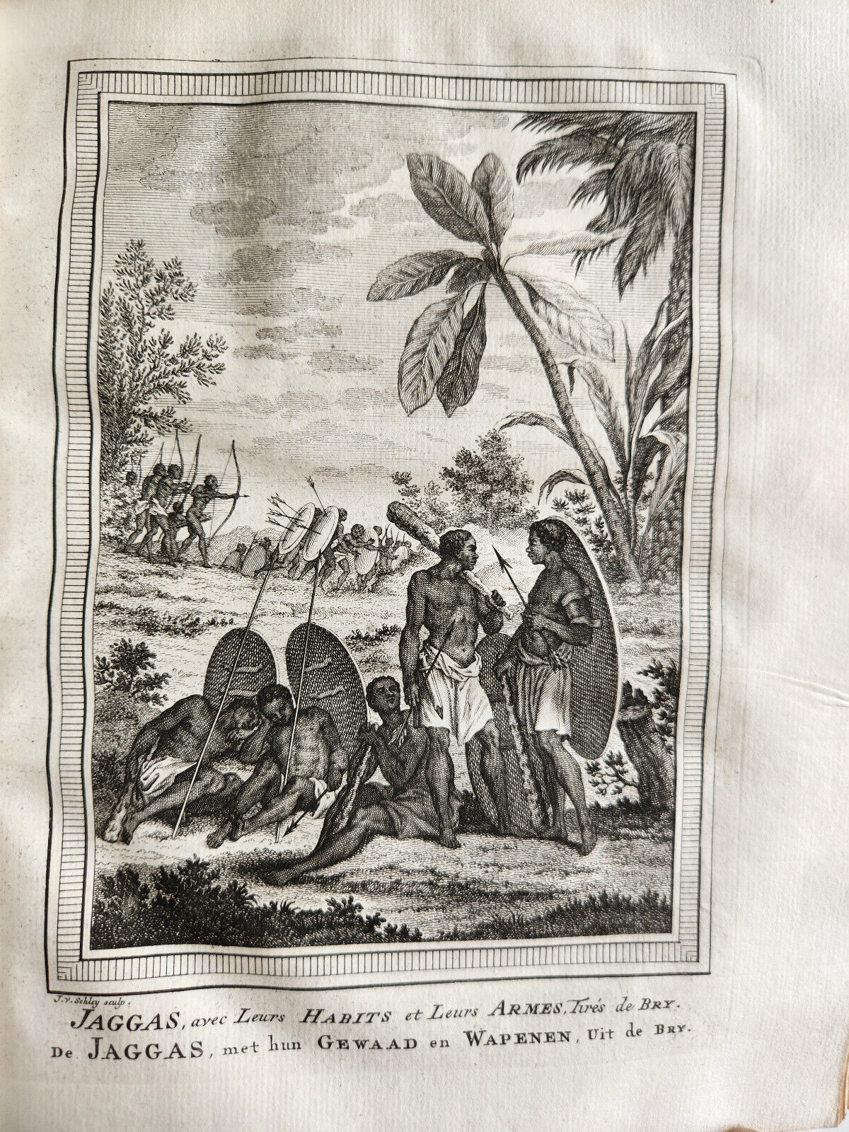 1748 TRAVELS TO AFRICA antique Histoire generale des voyages ILLUSTRATED Vol. 6