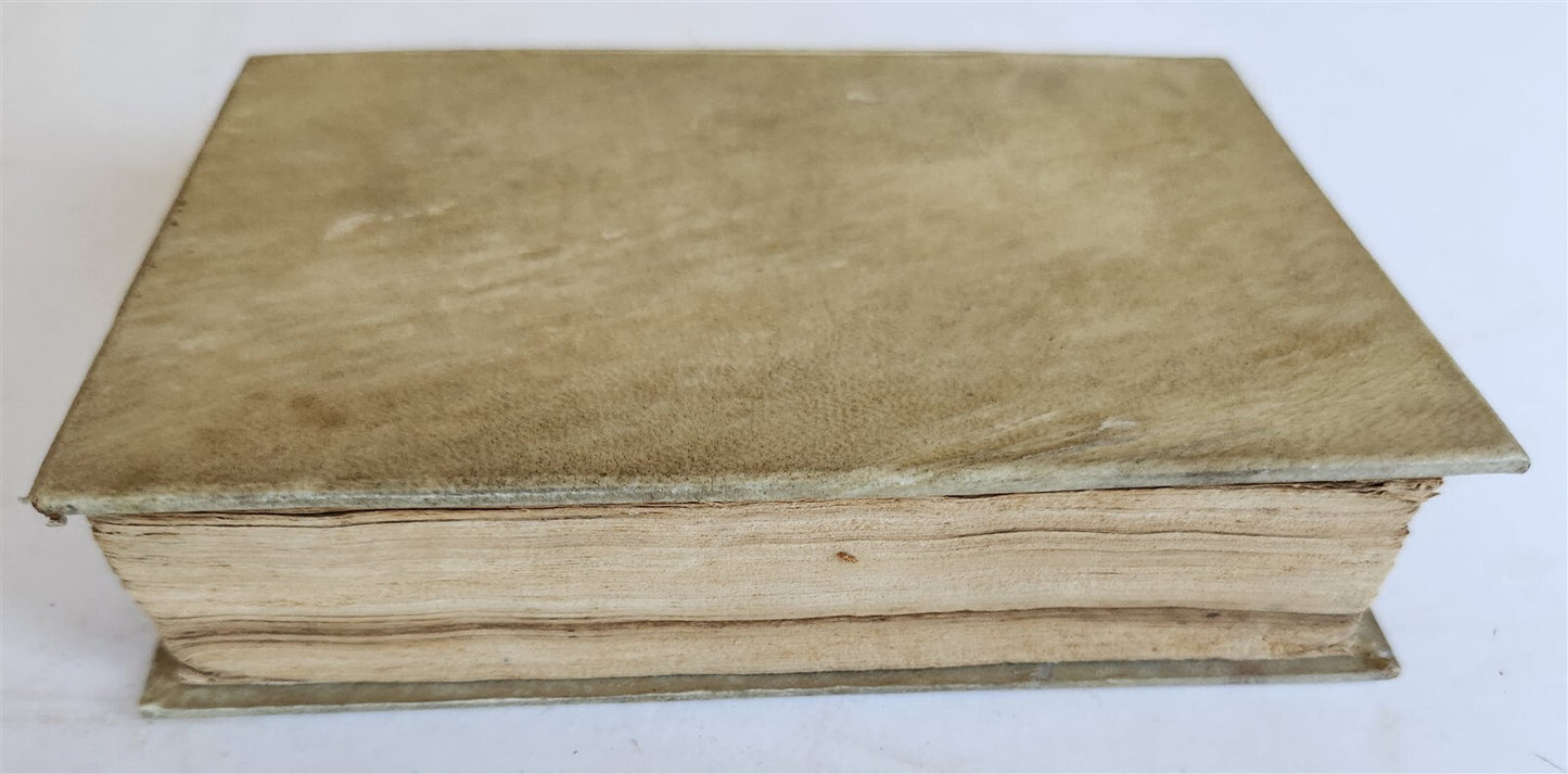 1588 INSTRUCTION for CONFESSORS by Bartolomeo de Medina antique vellum bound