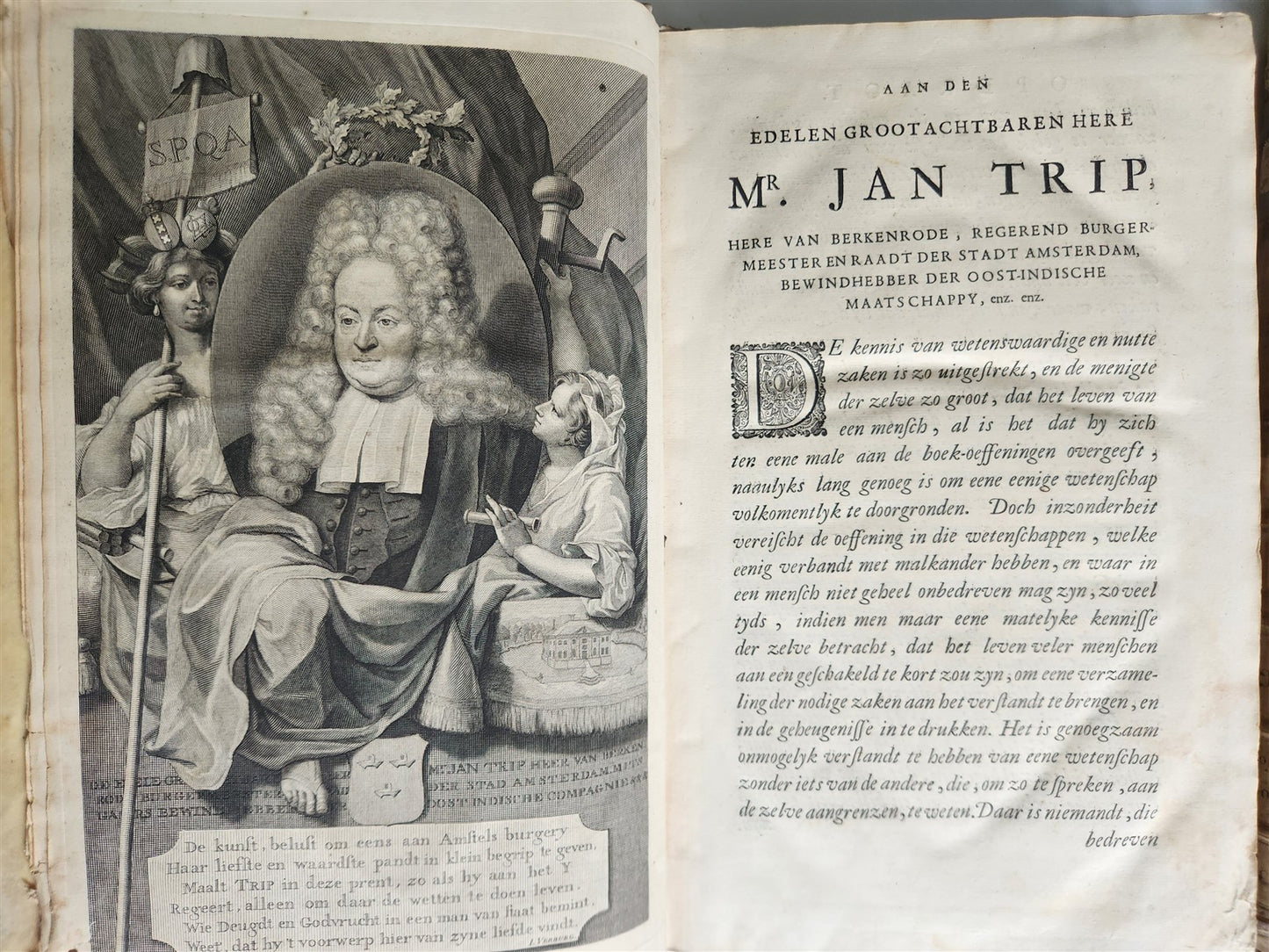 1733 HISTORICAL GEOGRAPHICAL GENEALOGICAL DICTIONARY 7 VOLS antique VELLUM FOLIO