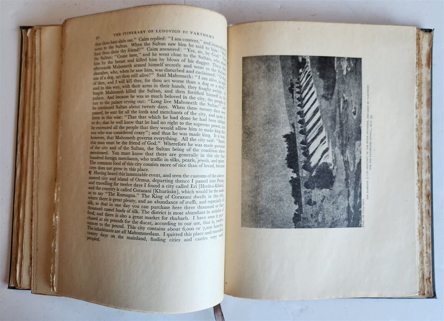 1928 ITINERARY of LUDOVICO di VARTHEMA of BOLOGNA ILLUSTRATED TRAVEL in ASIA