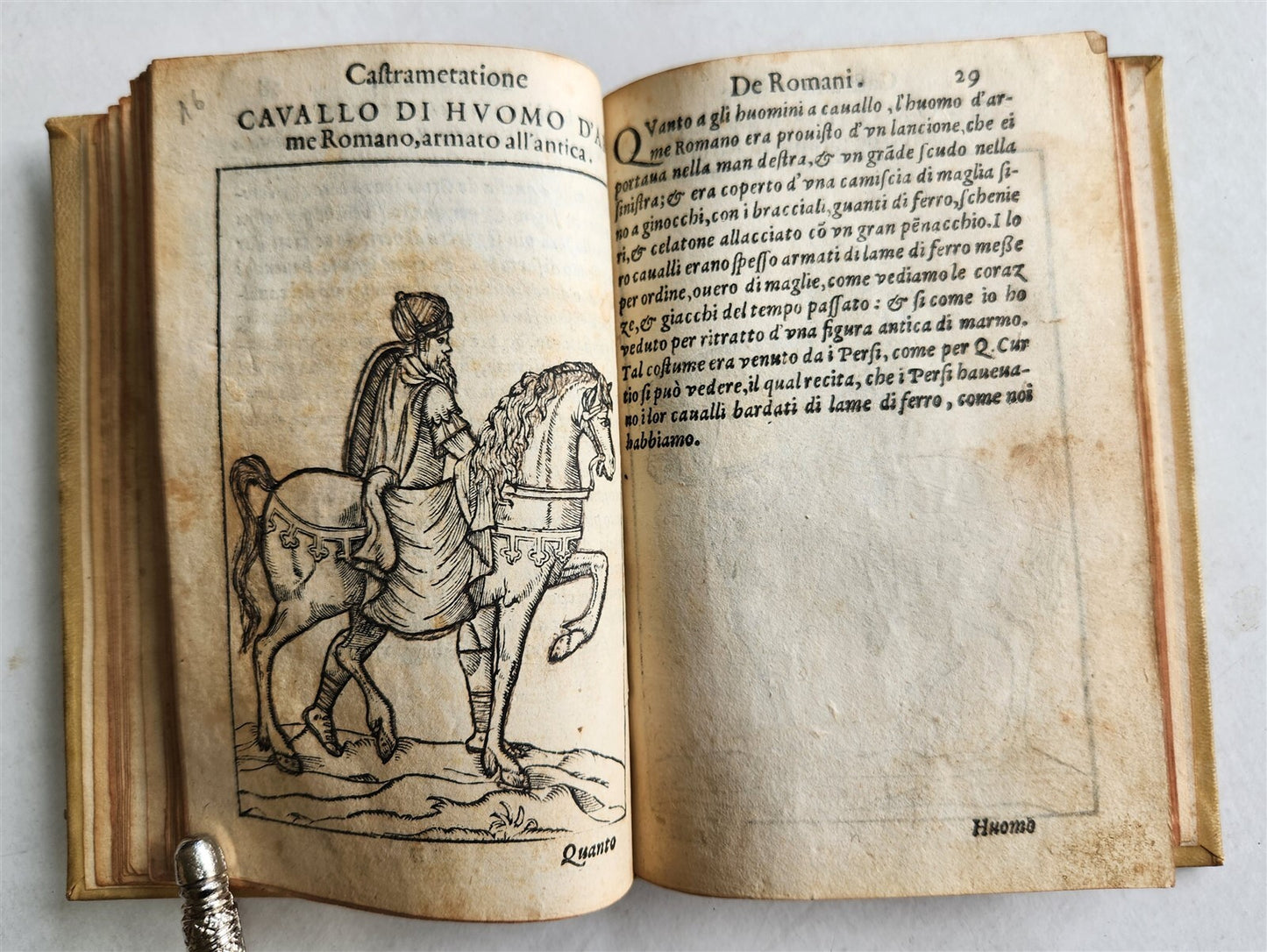 1583 TURKISH & ROMAN MILITARY antique ILLUSTRATED OTTOMAN EMPIRE vellum binding