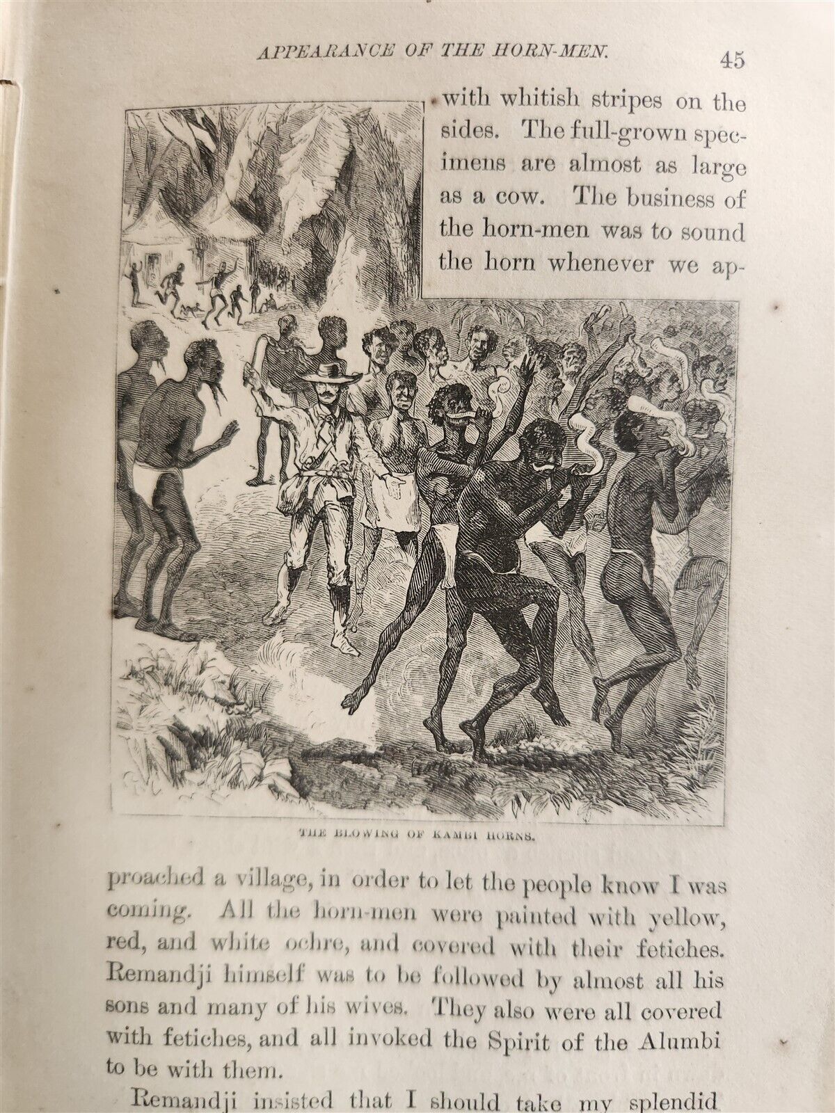 1871 MY APINGI KINGDOM LIFE in GREAT SAHARA PAUL DU CHAILLU antique ILLUSTRATED