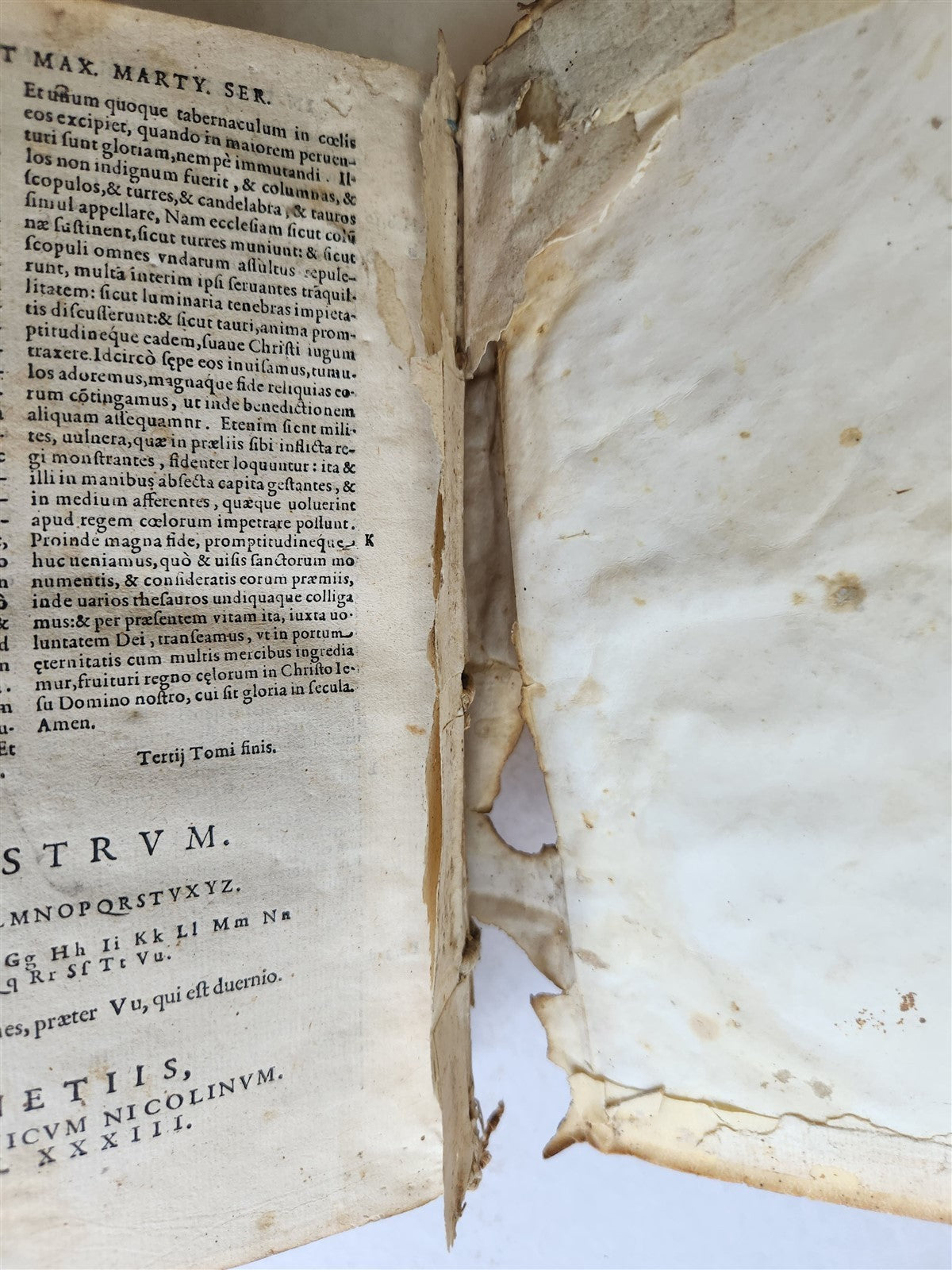 1583 Divi Ioannis Chrysostomi Archiepiscopi Constantinopolitani ANTIQUE 16th C.