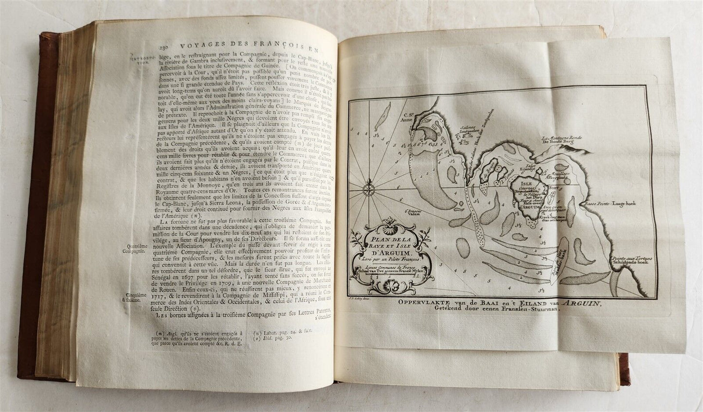 1747 TRAVELS TO AFRICA antique Histoire generale des voyages vol. 3 ILLUSTRATED