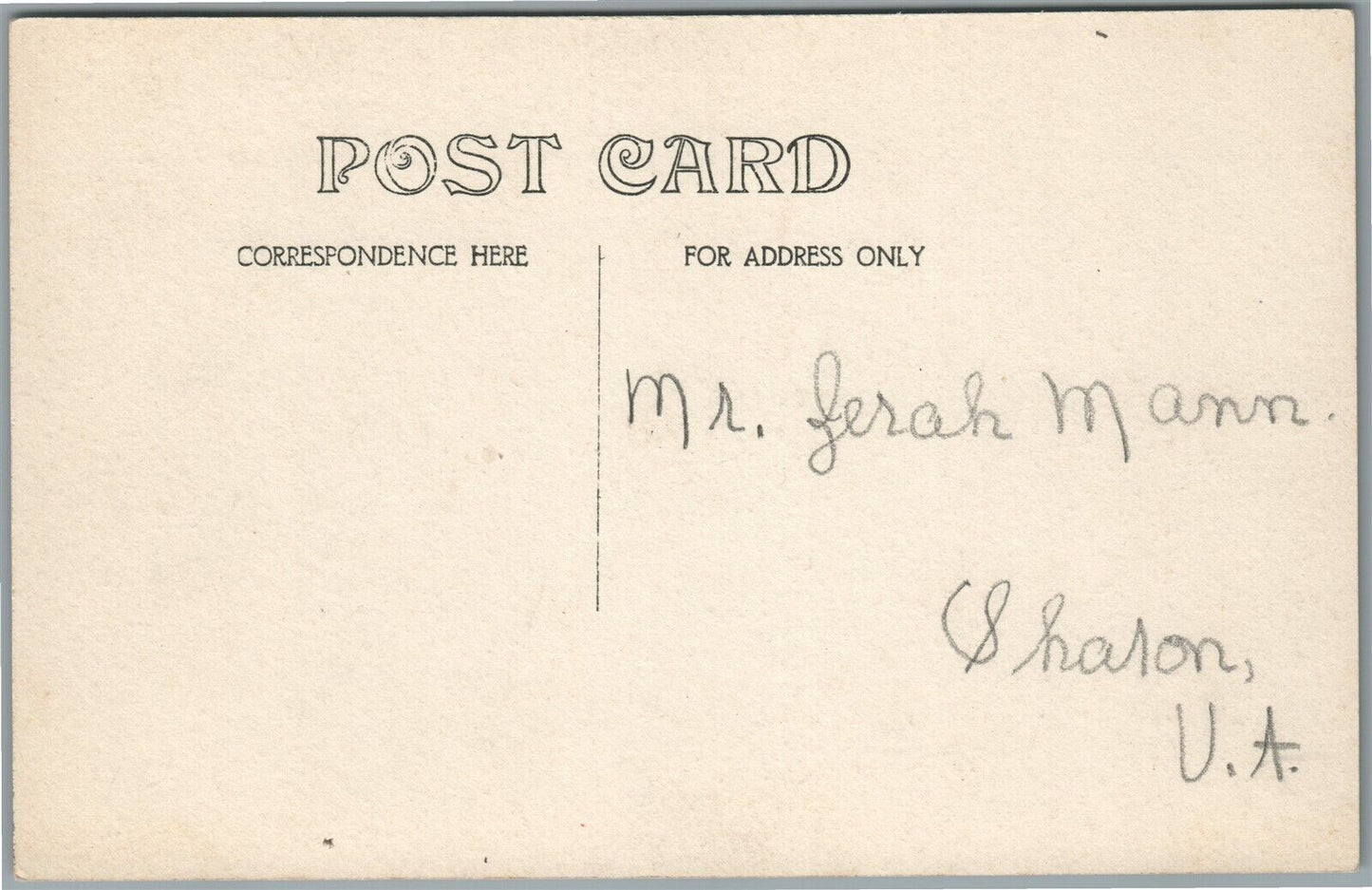 SHARON VT ICE JAM VINTAGE REAL PHOTO POSTCARD RPPC
