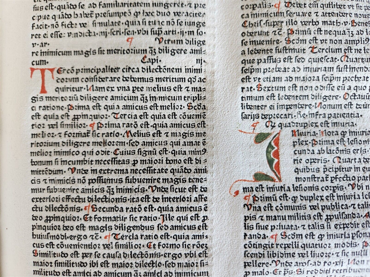 1470s INCUNABULA AMAZING 3 VOLUMES FOLIO SET antique INCUNABLE Pantheologia