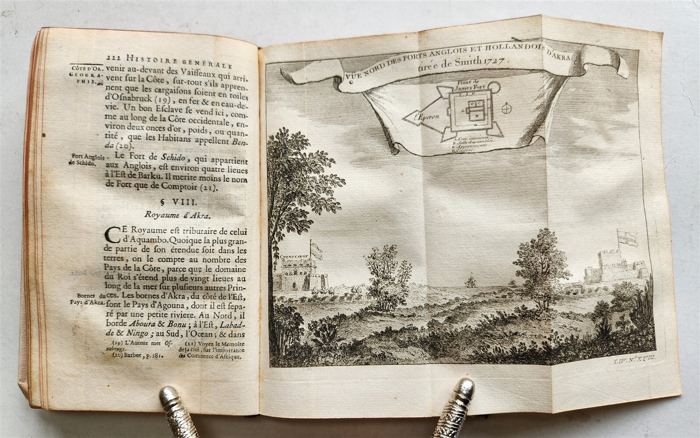 1748 HISTOIRE des VOYAGES VOL.13 antique illustrated AFRICA TRAVELS GHANA GUINEA