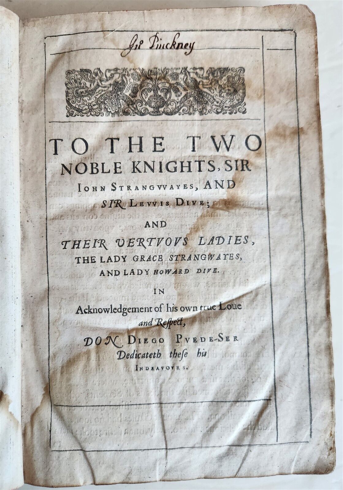 1629 SERMONS by FONSECA antique in ENGLISH