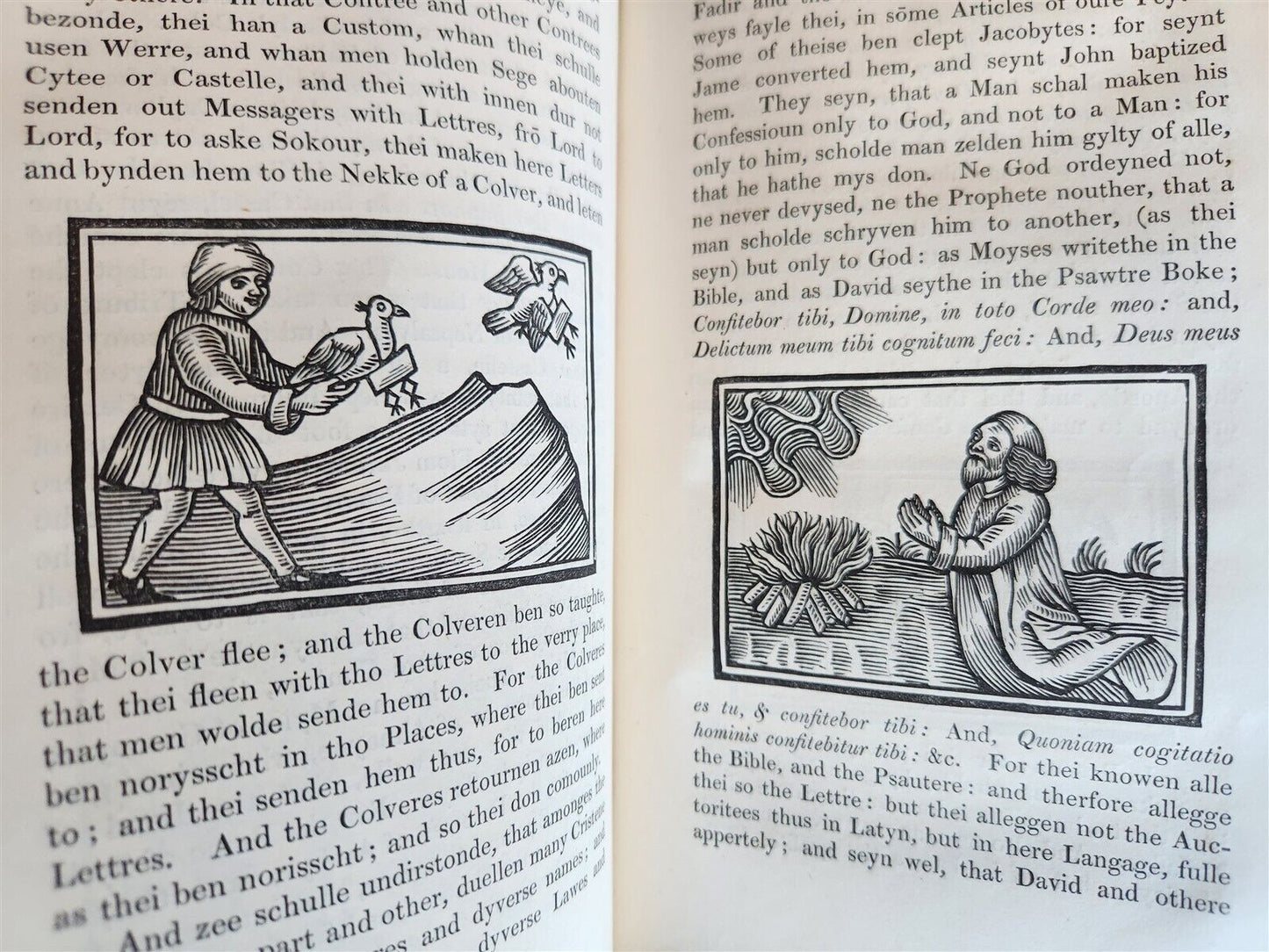 1839 Voiage and Travaile of Sir John Maundevile ILLUSTRATED antique