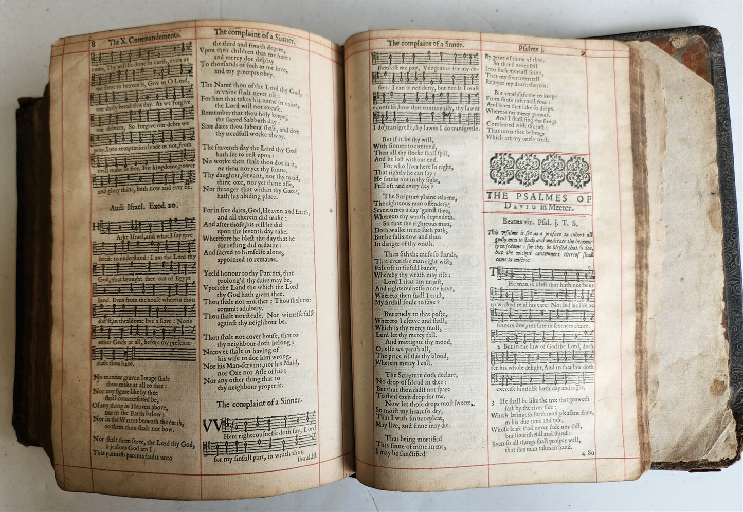 1635 BIBLE in ENGLISH antique