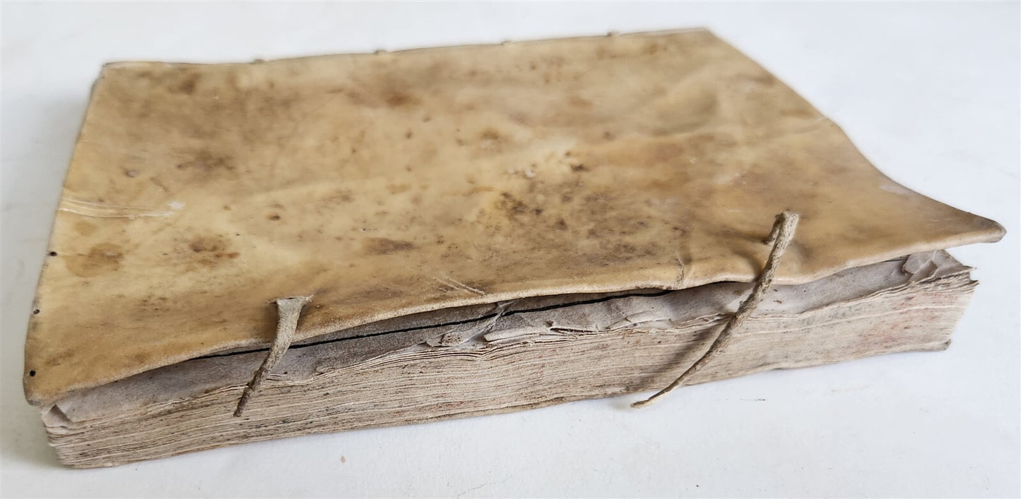 1596 HISTORICAL CHRONICLE of GERMAN RELIGIOUS ORDER antique Kurtze Chronica RARE