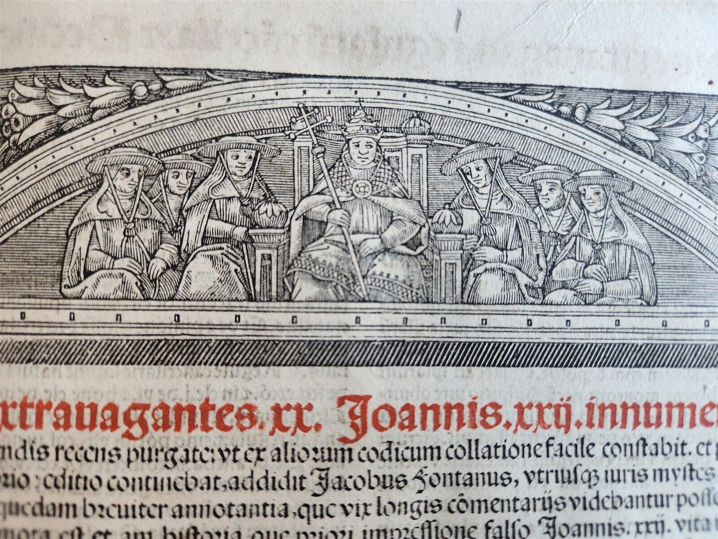 1537 POST-INCUNABULA CANON LAWS antique FOLIO 16th CENTURY