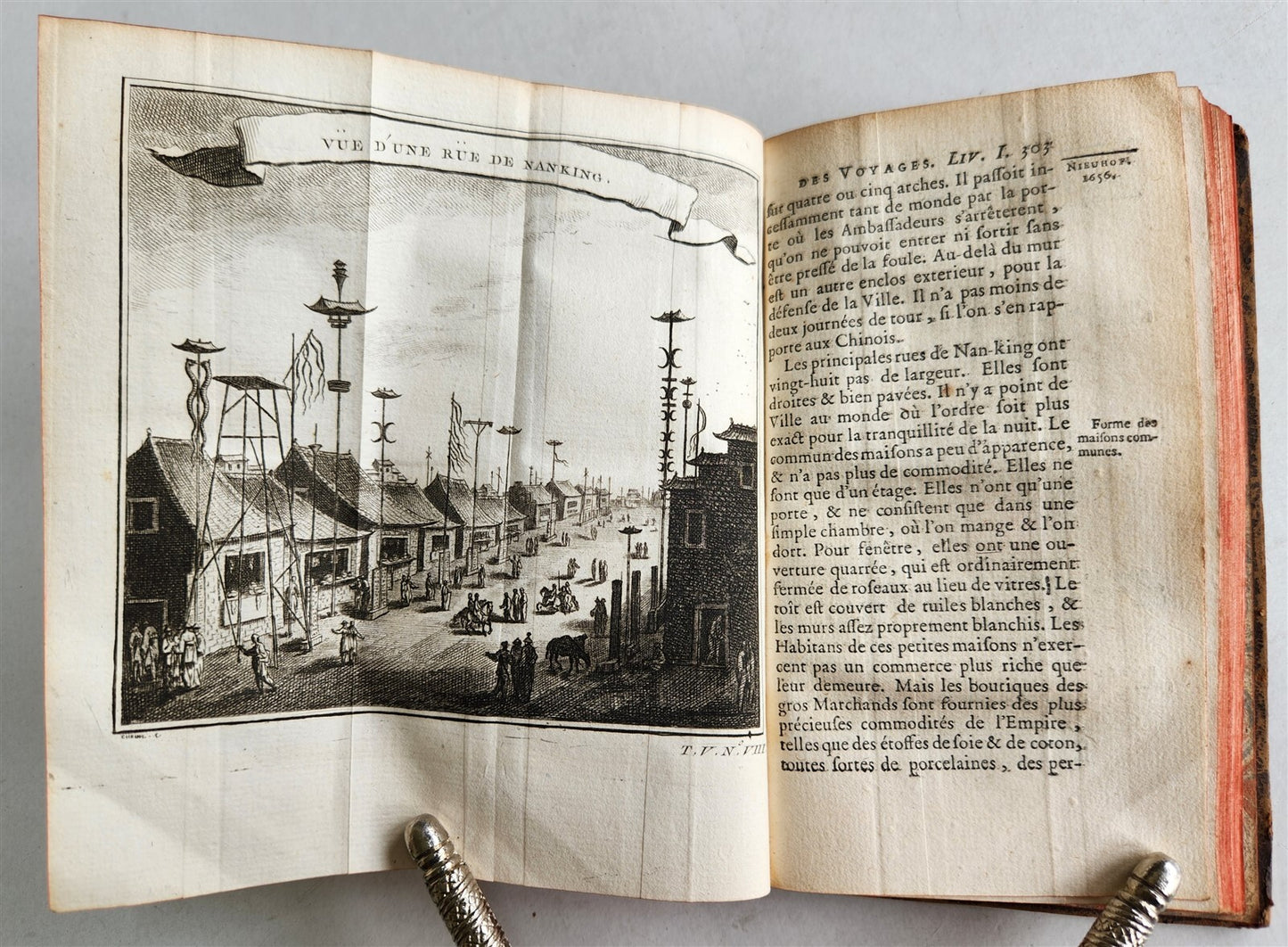 1749 HISTOIRE des VOYAGES antique vol. 18 CHINA & AFRICA illustrated MOZAMBIQUE