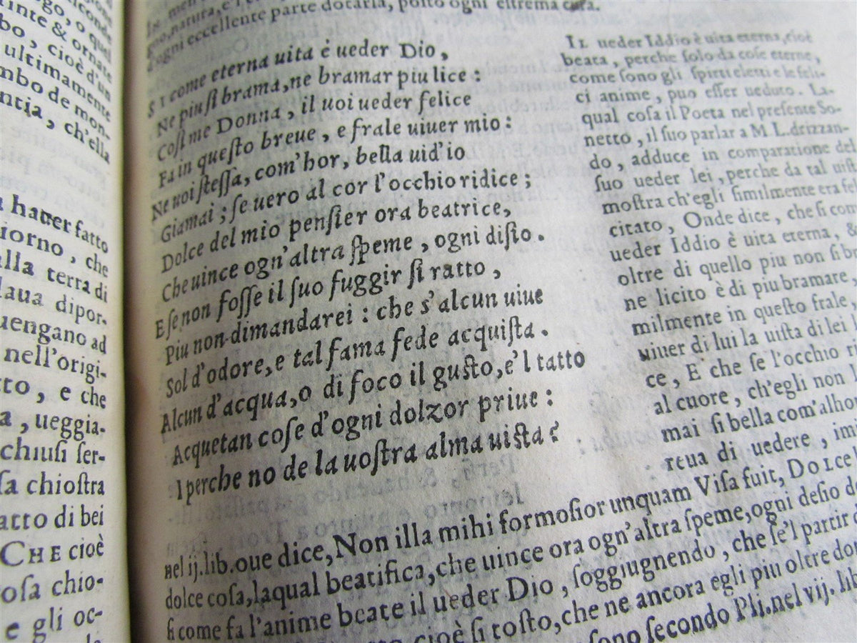 1568 PETRARCA antique ILLUSTRATED 16th CENTURY poetry PETRARCH