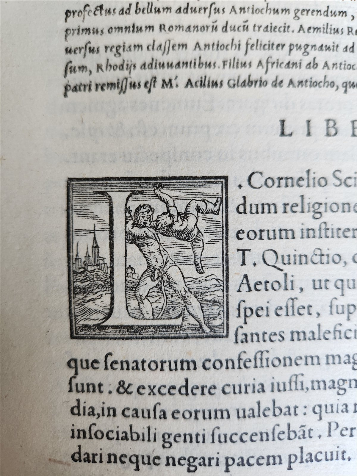 1555 ALDINE PRESS ROMAN HISTORY by TITUS LIVIUS ANTIQUE 16th CENTURY FOLIO Aldus