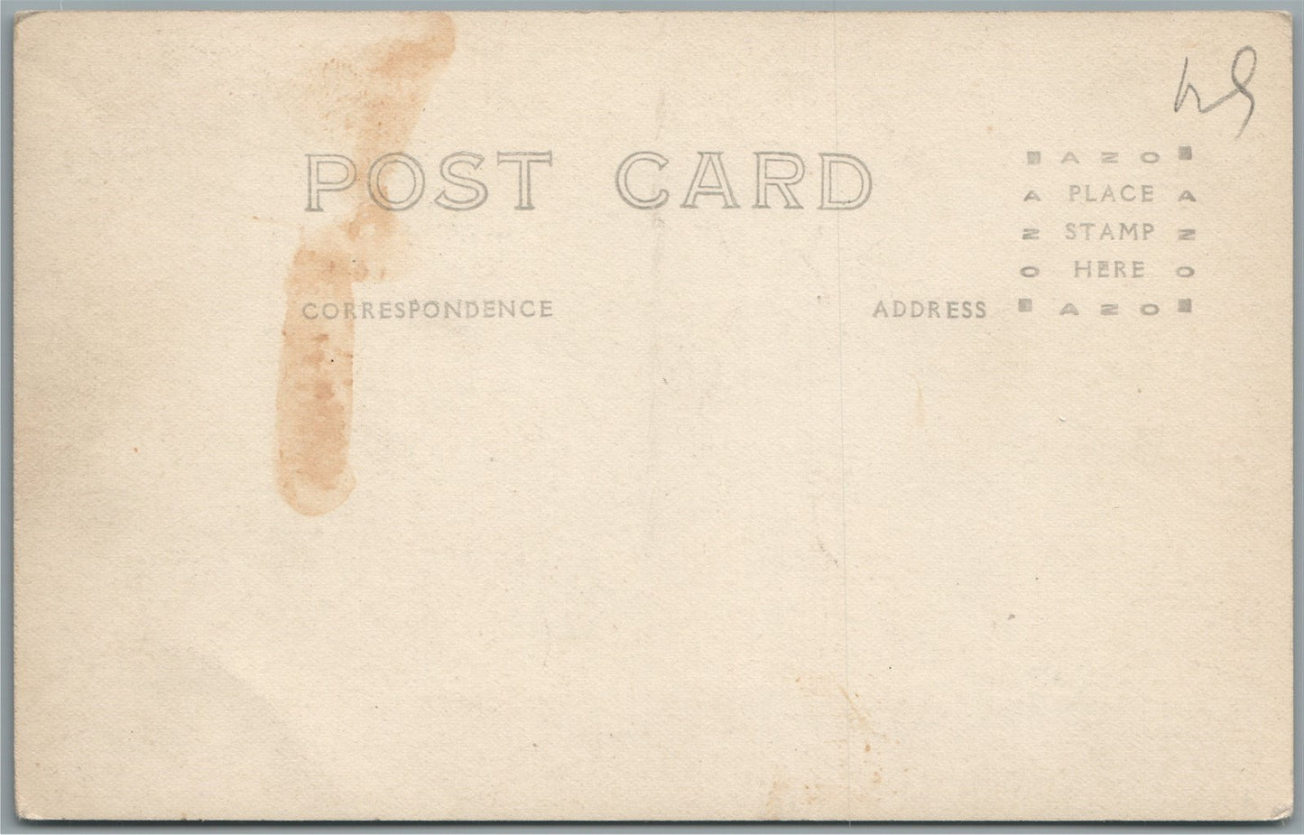 FORT RUSSELL WY OFFICER'S QUARTERS ANTIQUE REAL PHOTO POSTCARD RPPC