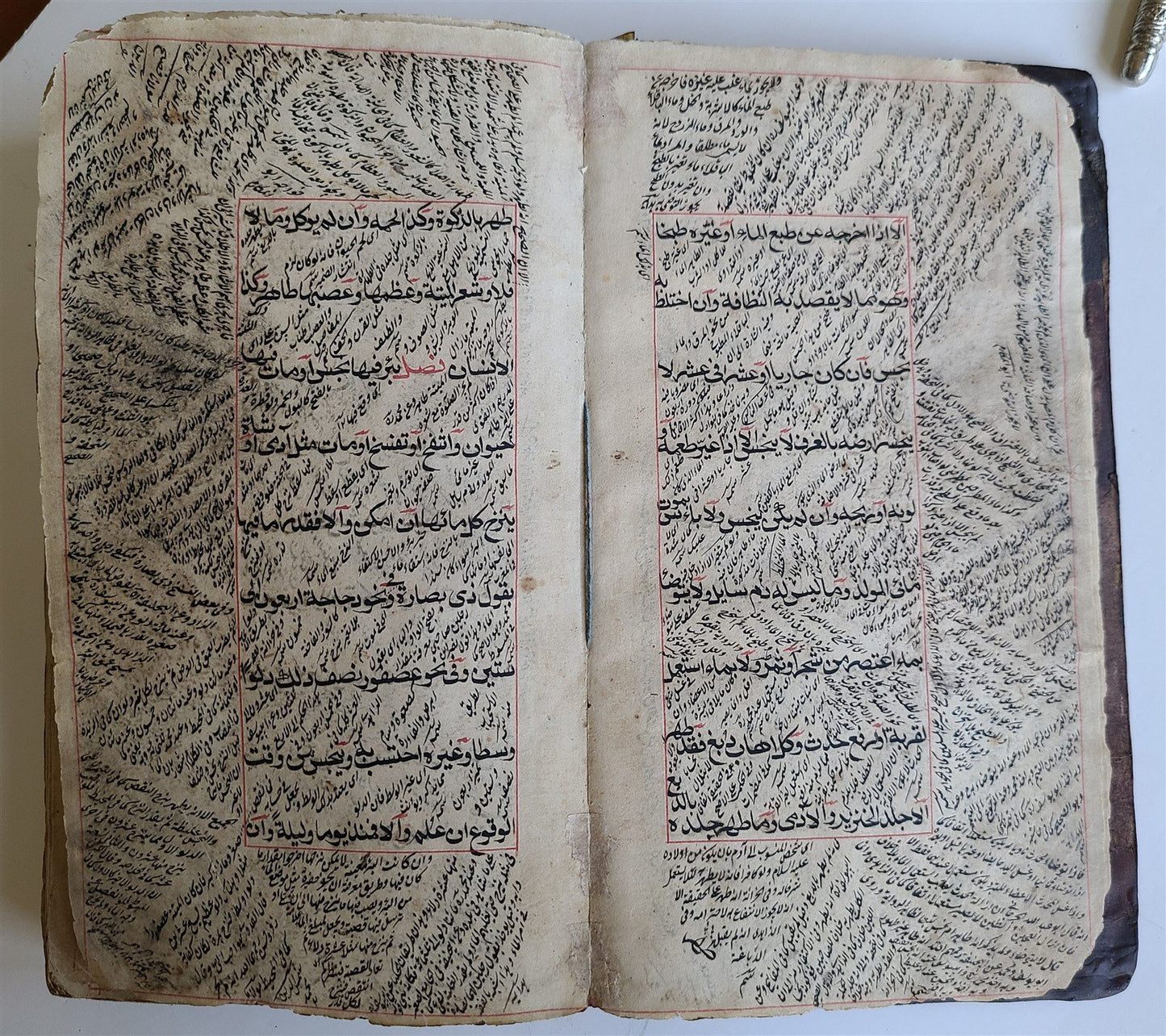 1784 ARABIC LAW MANUSCRIPT antique ISLAMIC MUKHTASAR AL WIQAYA