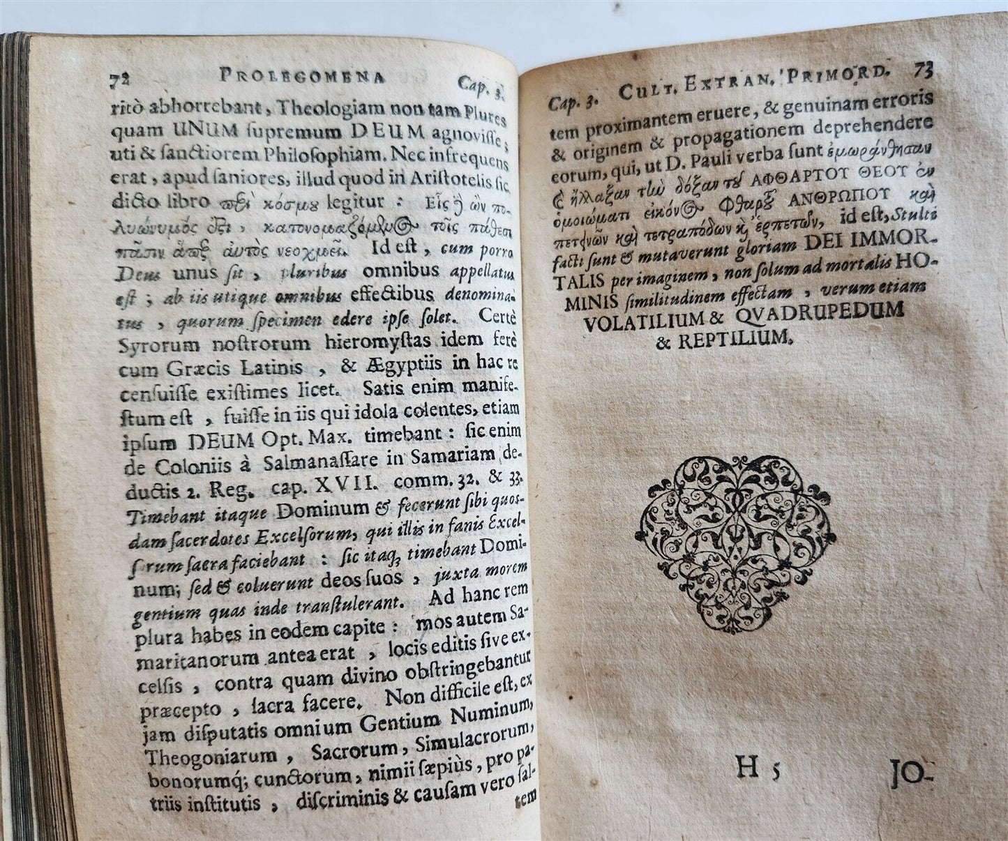 1672 ORIENTAL RELIGIONS TREATISE by JOHN SELDEN antique VELLUM BOUND