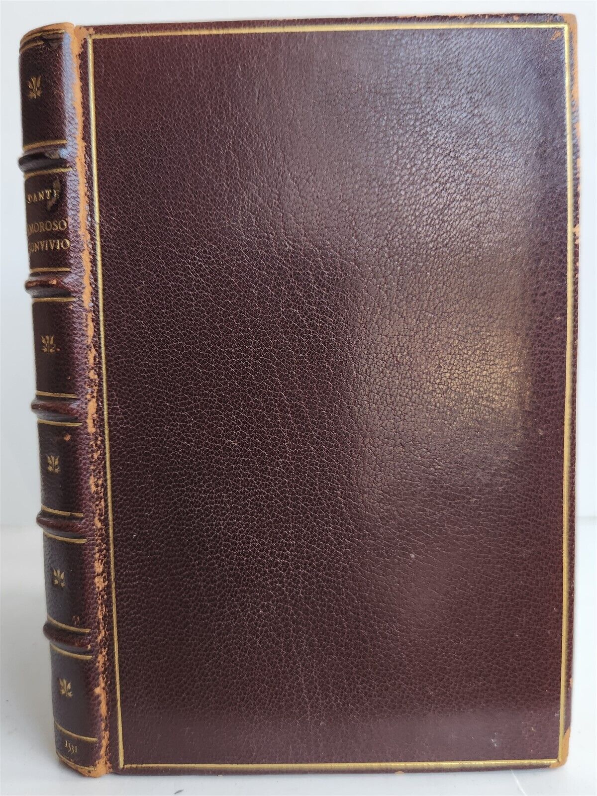 1531 DANTE ALIGHIERI POST-INCUNABULA L'Amoroso Convivio ANTIQUE in ITALIAN