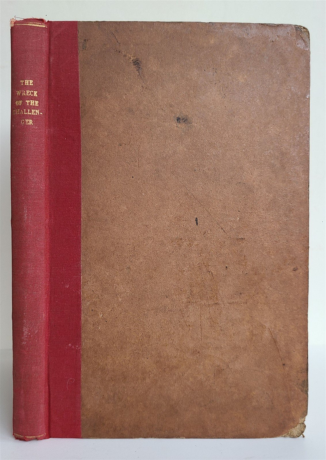 1836 WRECK OF SHIP CHALLENGER ON COAST of SOUTH AMERICA in 1835 antique