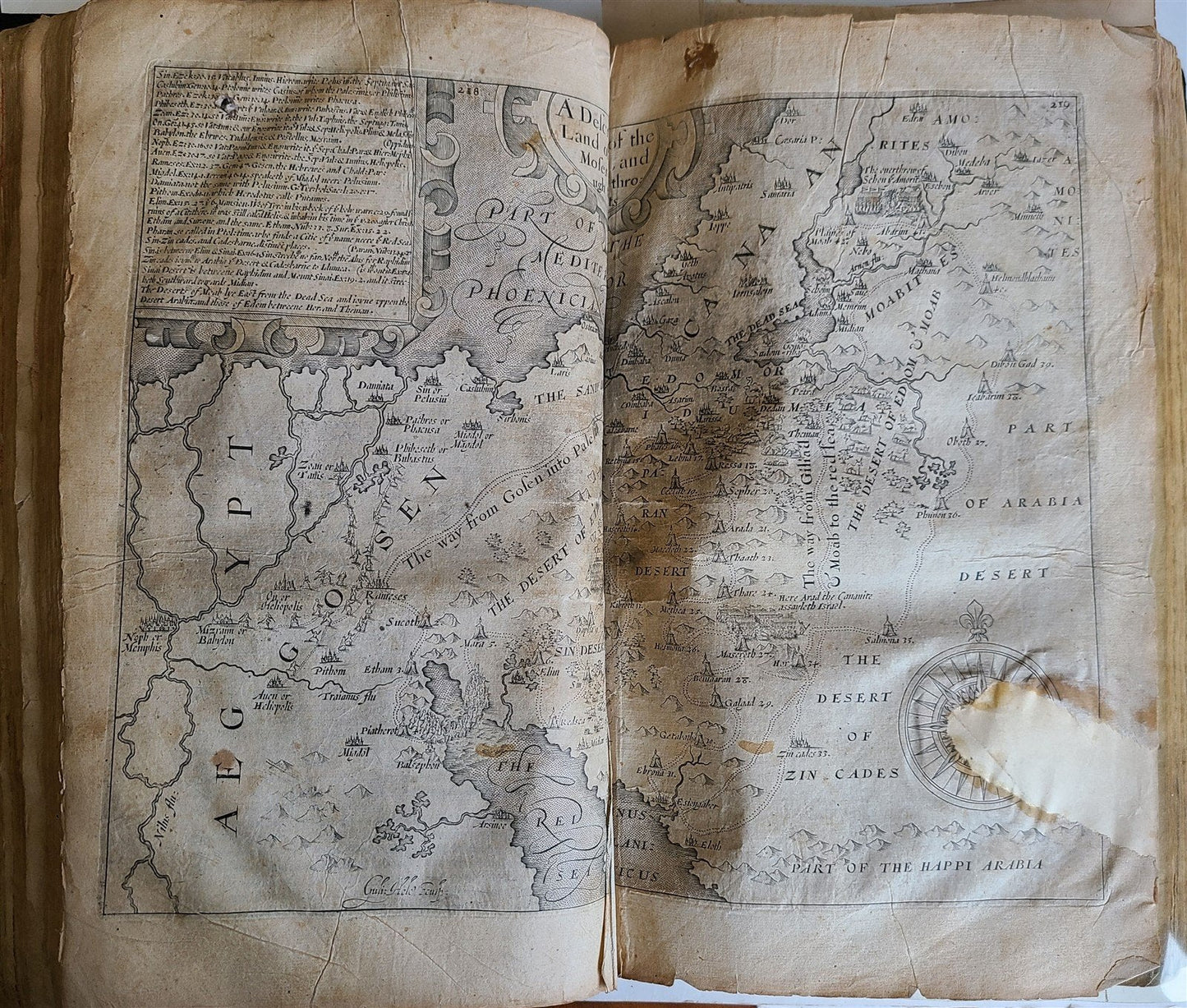1677 HISTORY of the WORLD by WALTER RALEIGH antique ILLUSTRATED w/ MAPS English