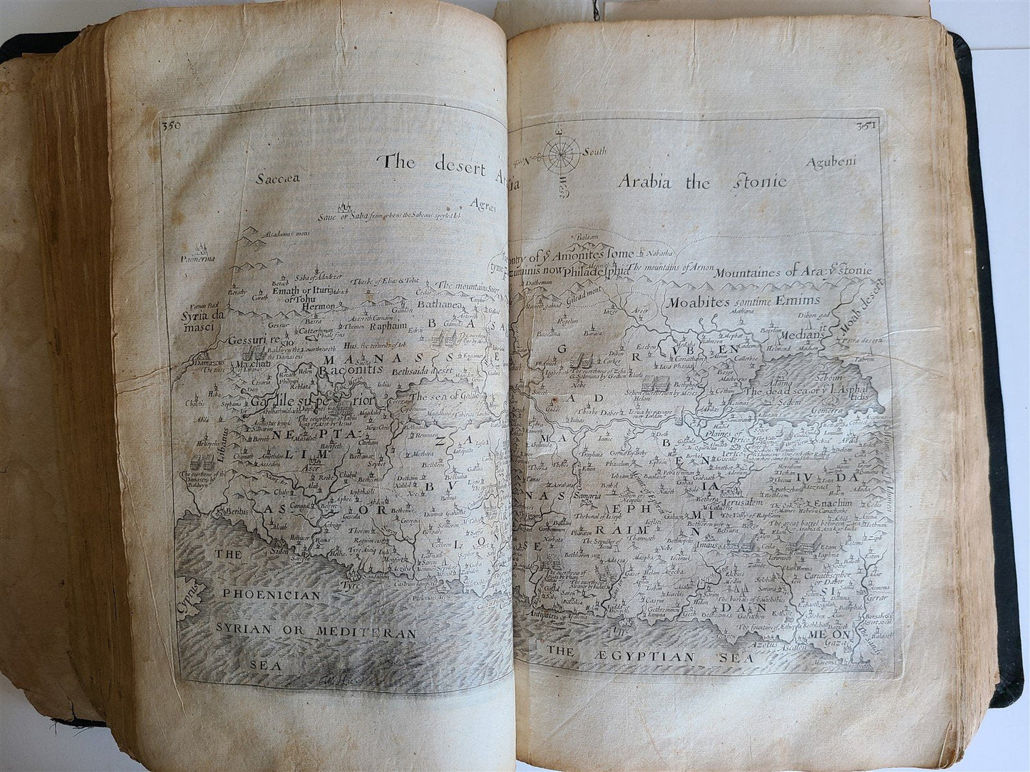 1677 HISTORY of the WORLD by WALTER RALEIGH antique ILLUSTRATED w/ MAPS English
