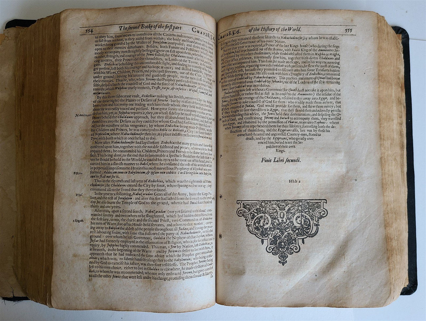1677 HISTORY of the WORLD by WALTER RALEIGH antique ILLUSTRATED w/ MAPS English