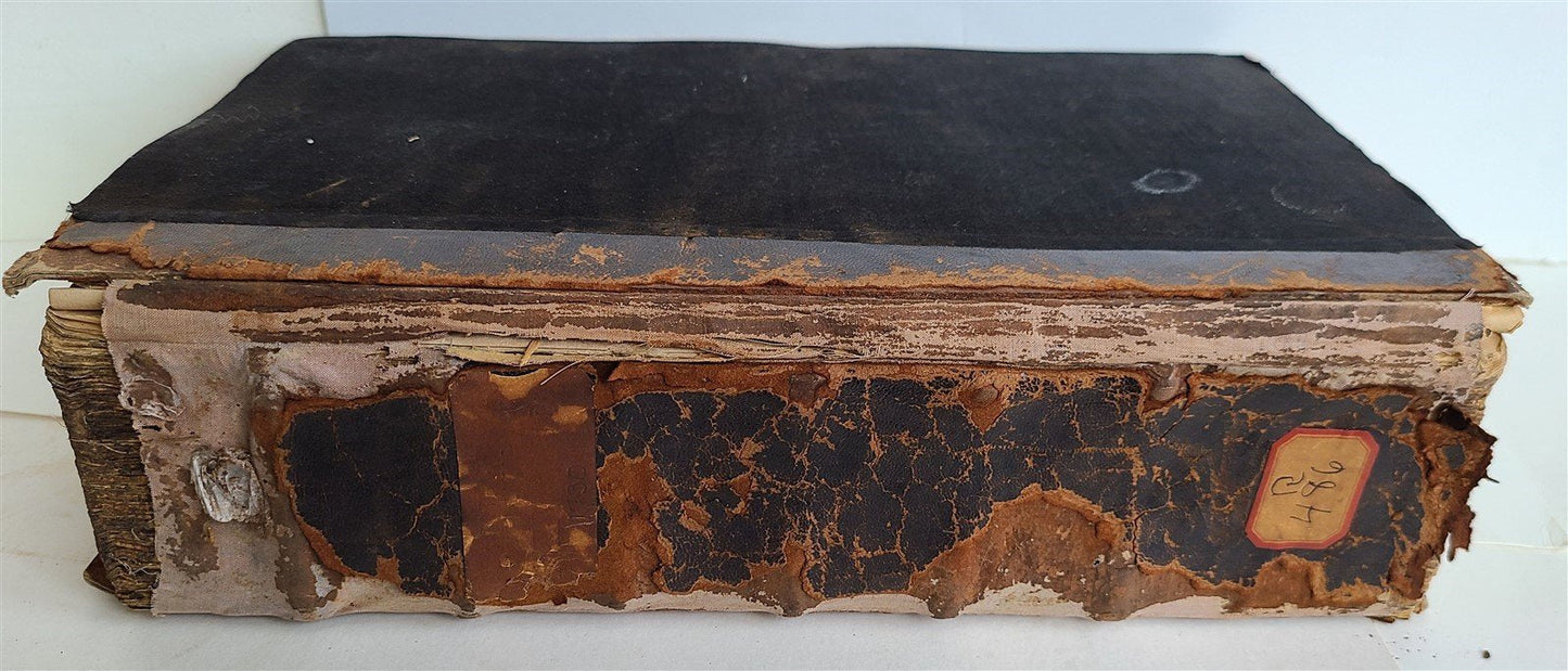 1677 HISTORY of the WORLD by WALTER RALEIGH antique ILLUSTRATED w/ MAPS English