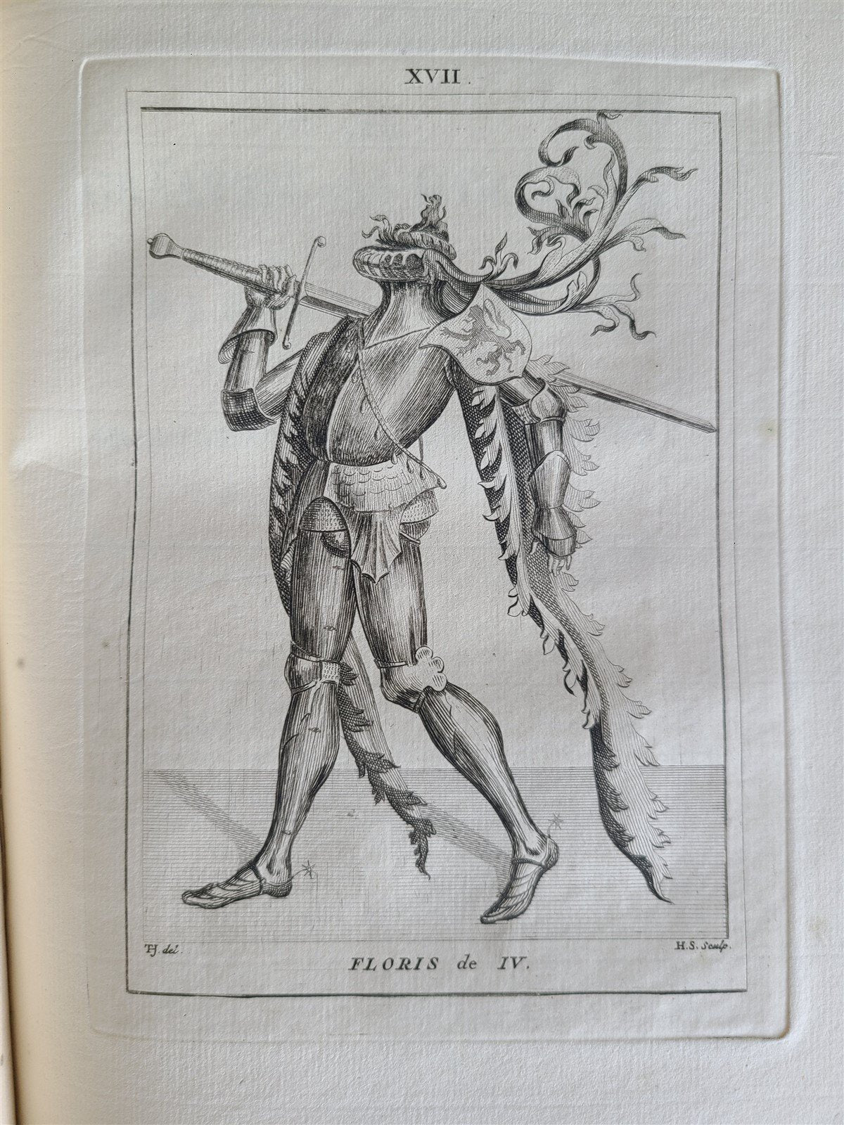 1745 NETHERLANDS HISTORY antique ILLUSTRATED w/ 32 PLATES De graaven van Holland