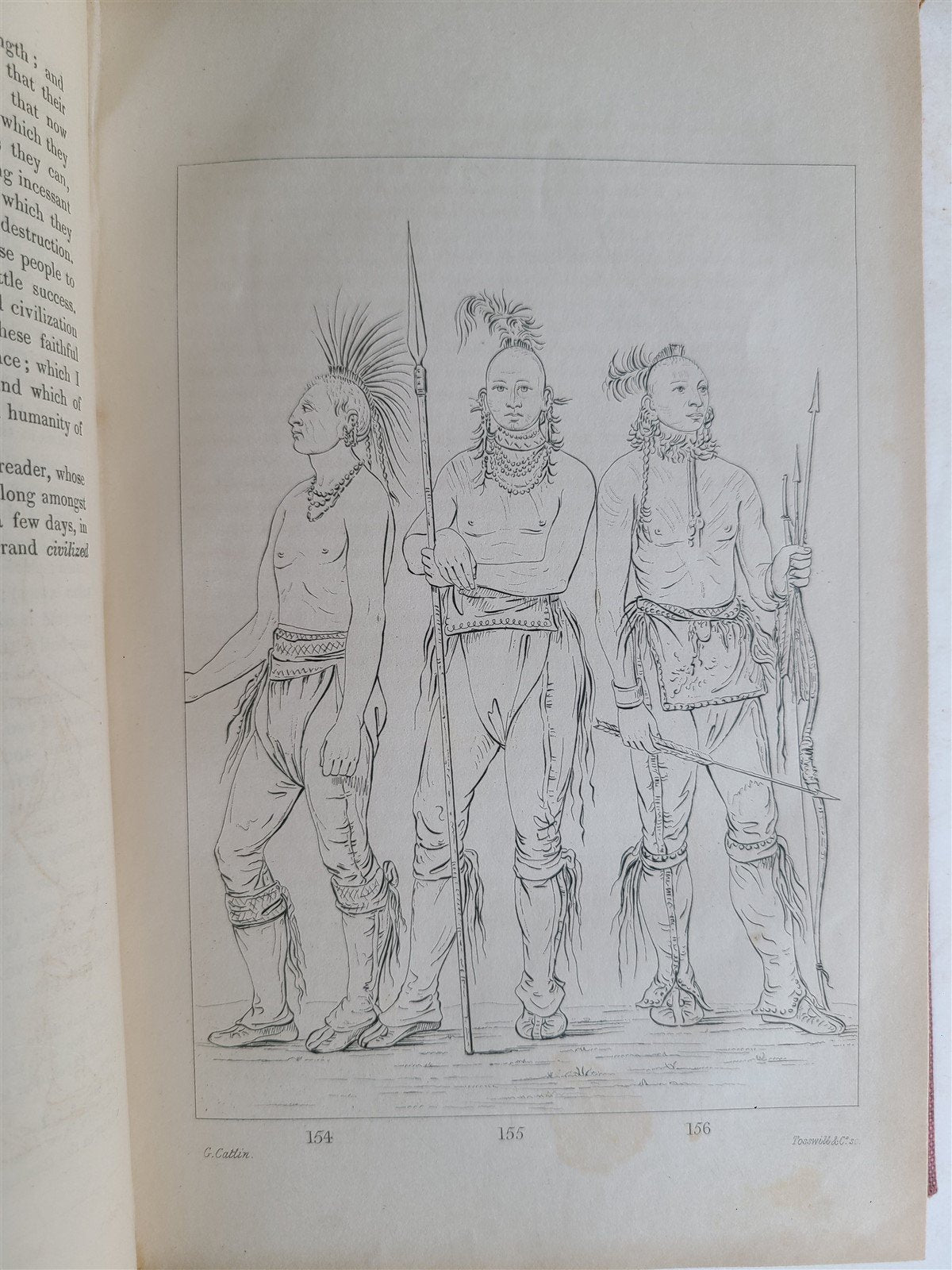 1844 LETTERS & NOTES on NORTH AMERICAN INDIANS CATLIN antique 2 VOLS illustrated
