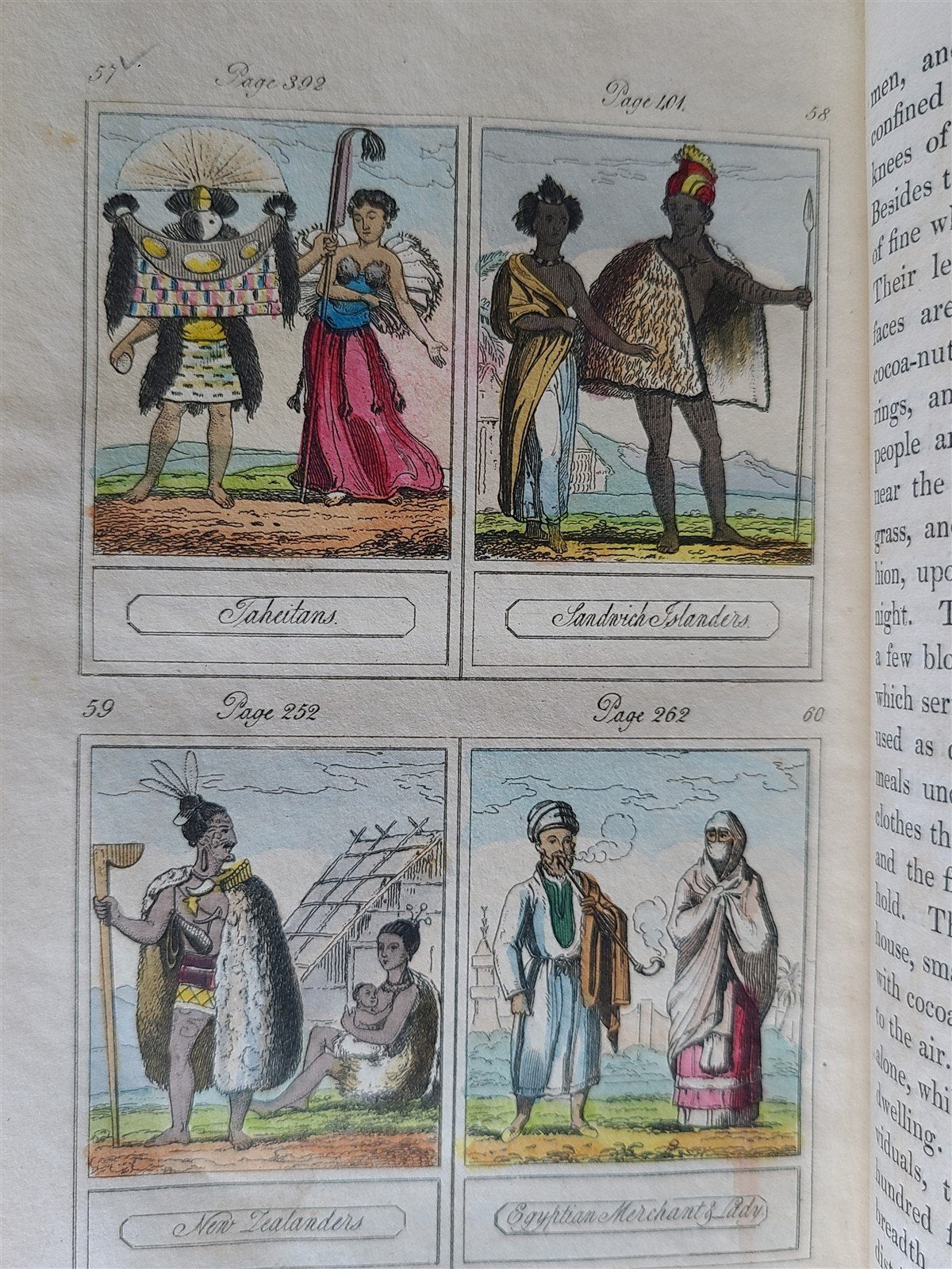 1827 COSMORAMA antique illustrated CHILDREN BOOK