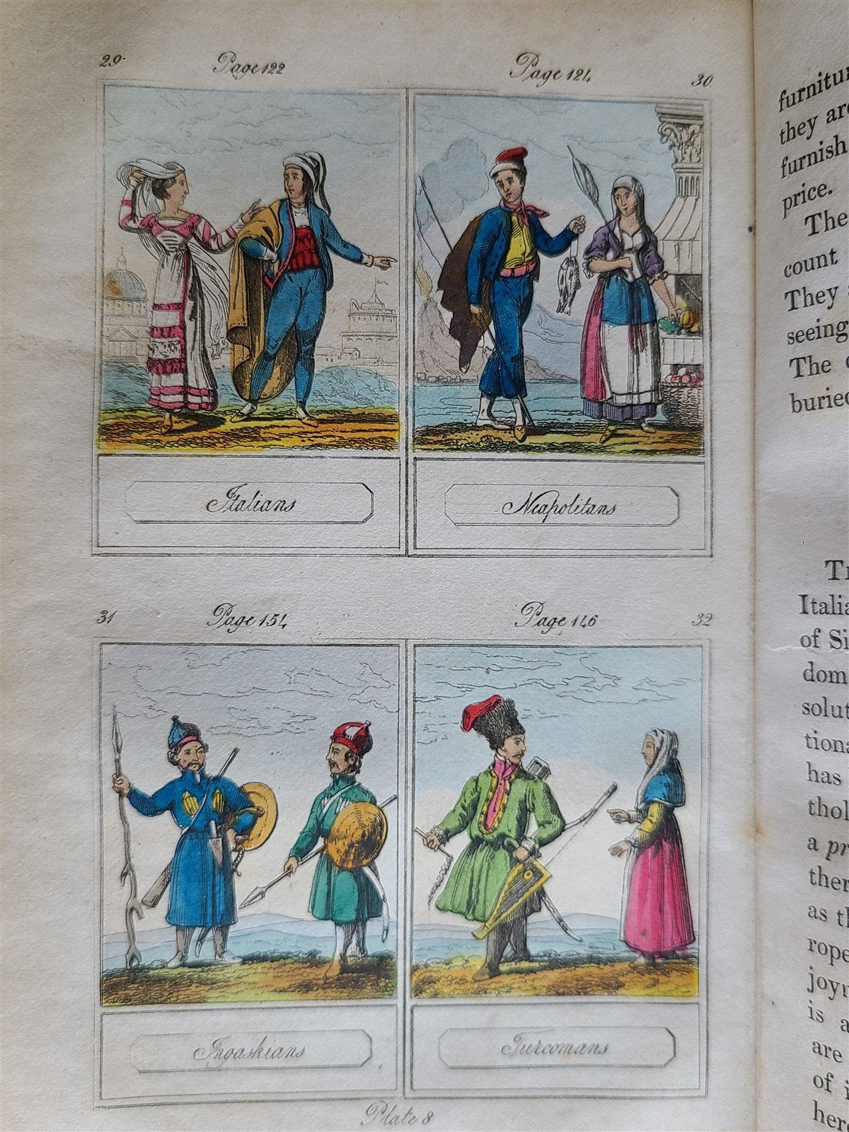 1827 COSMORAMA antique illustrated CHILDREN BOOK