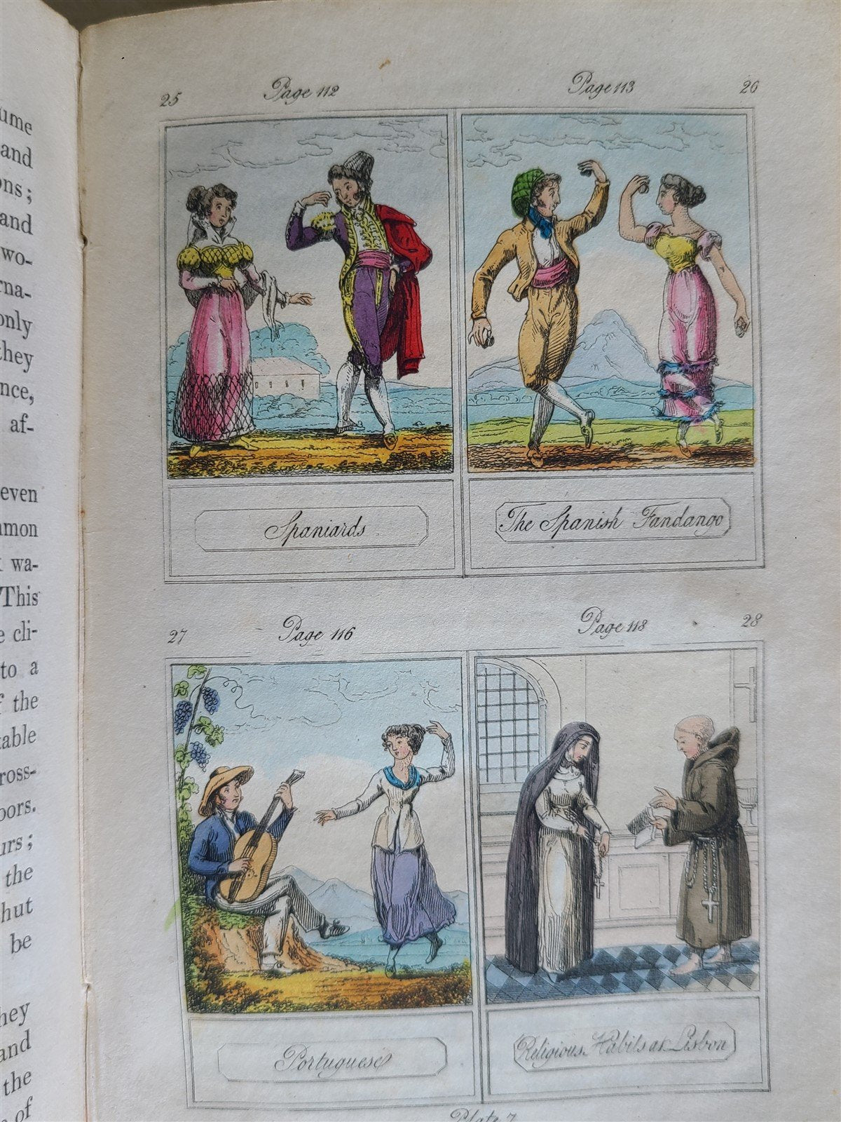 1827 COSMORAMA antique illustrated CHILDREN BOOK