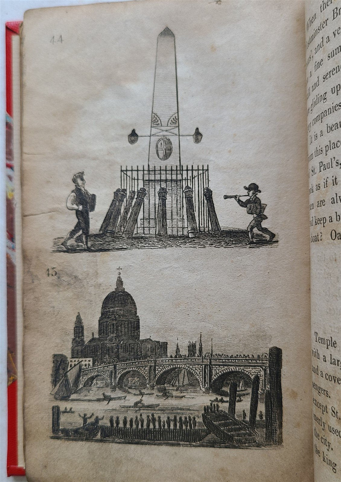 1814 CITY SCENES or A PEEP INTO LONDON FOR CHILDREN antique illustrated