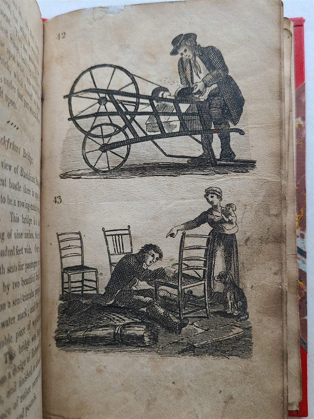 1814 CITY SCENES or A PEEP INTO LONDON FOR CHILDREN antique illustrated