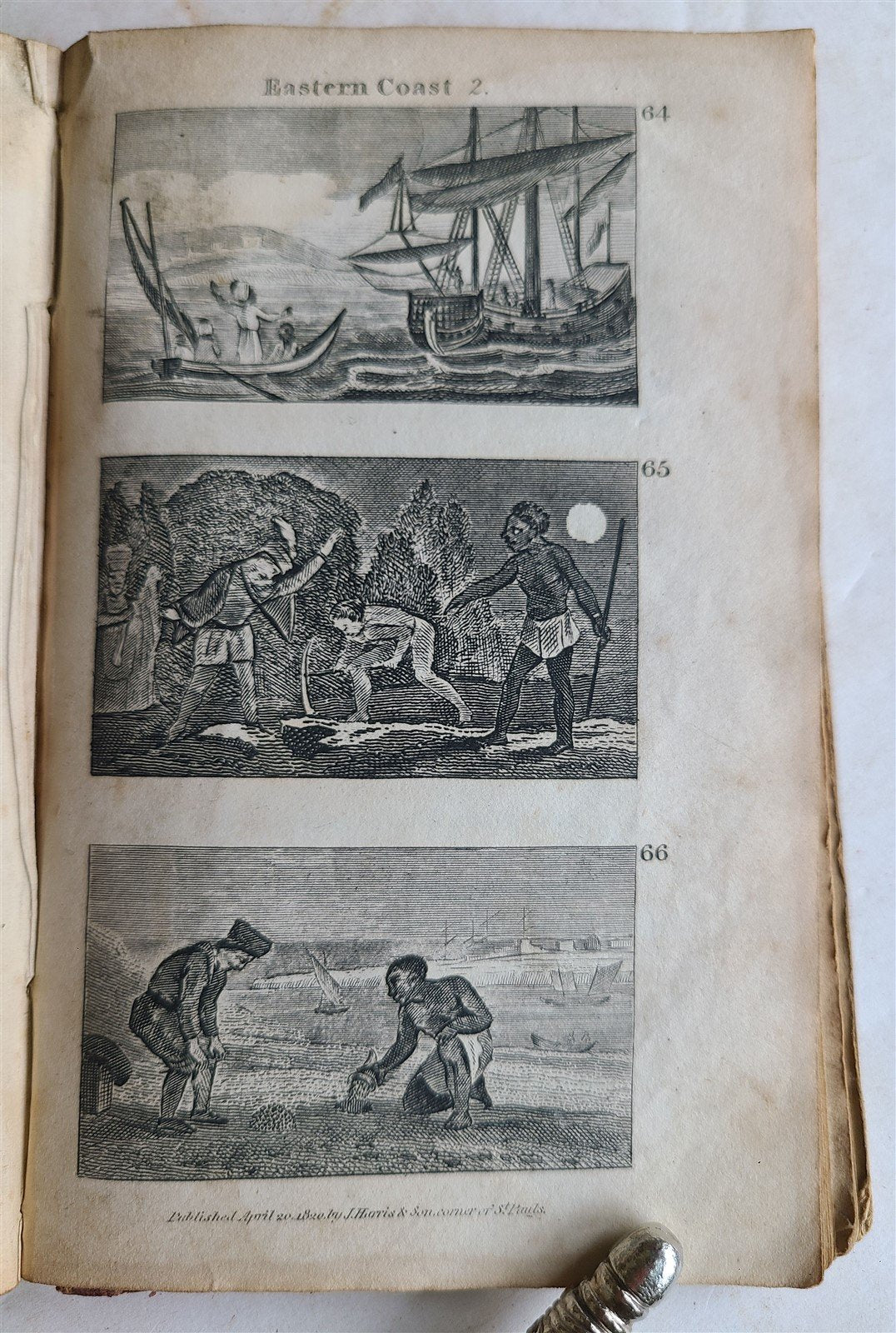 1821 SCENES in AFRICA antique illustrated CHILDRENS BOOK