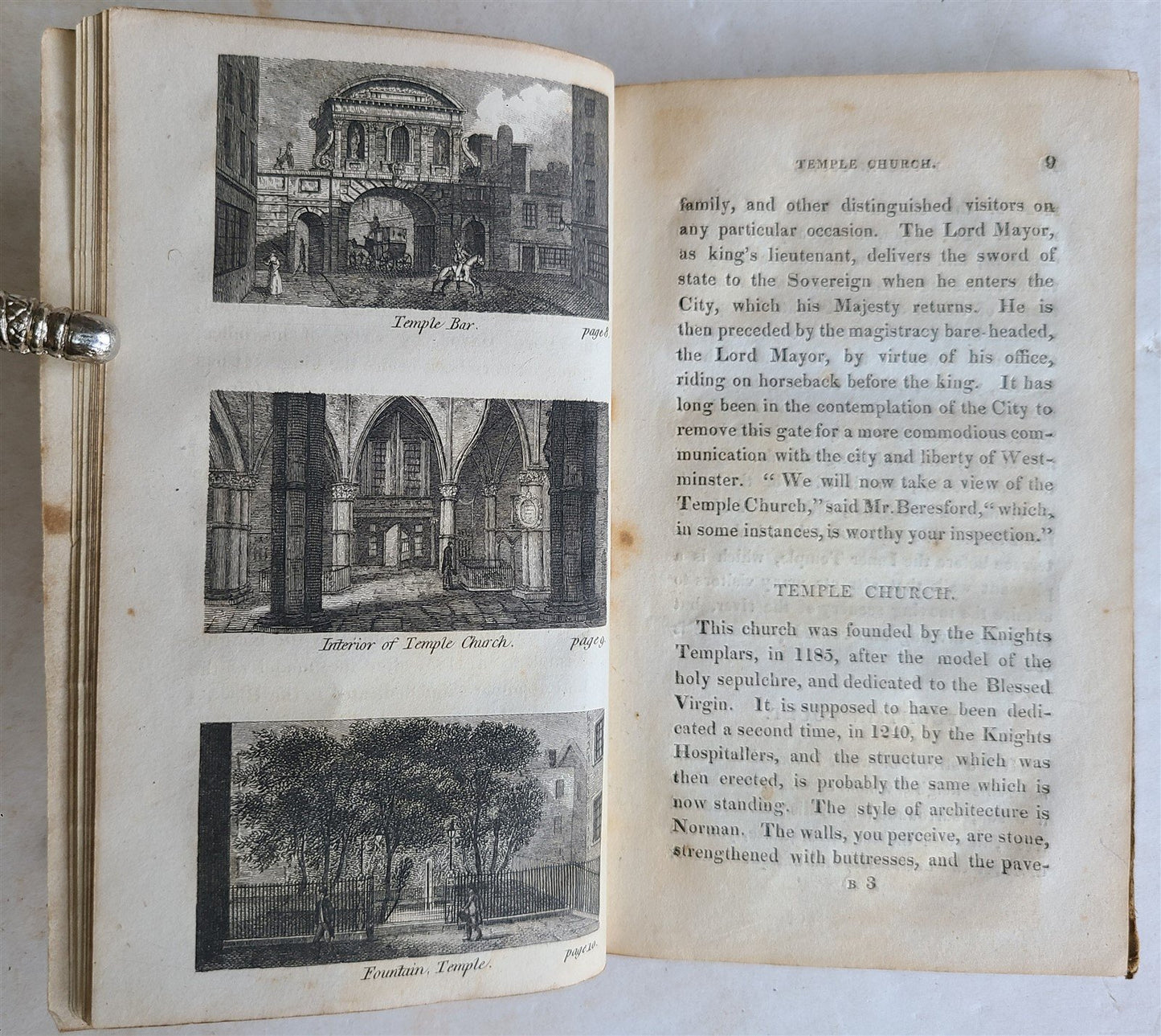 1818 A VISIT TO UNCLE WILLIAM in TOWN antique illustrated CHILDRENS BOOK