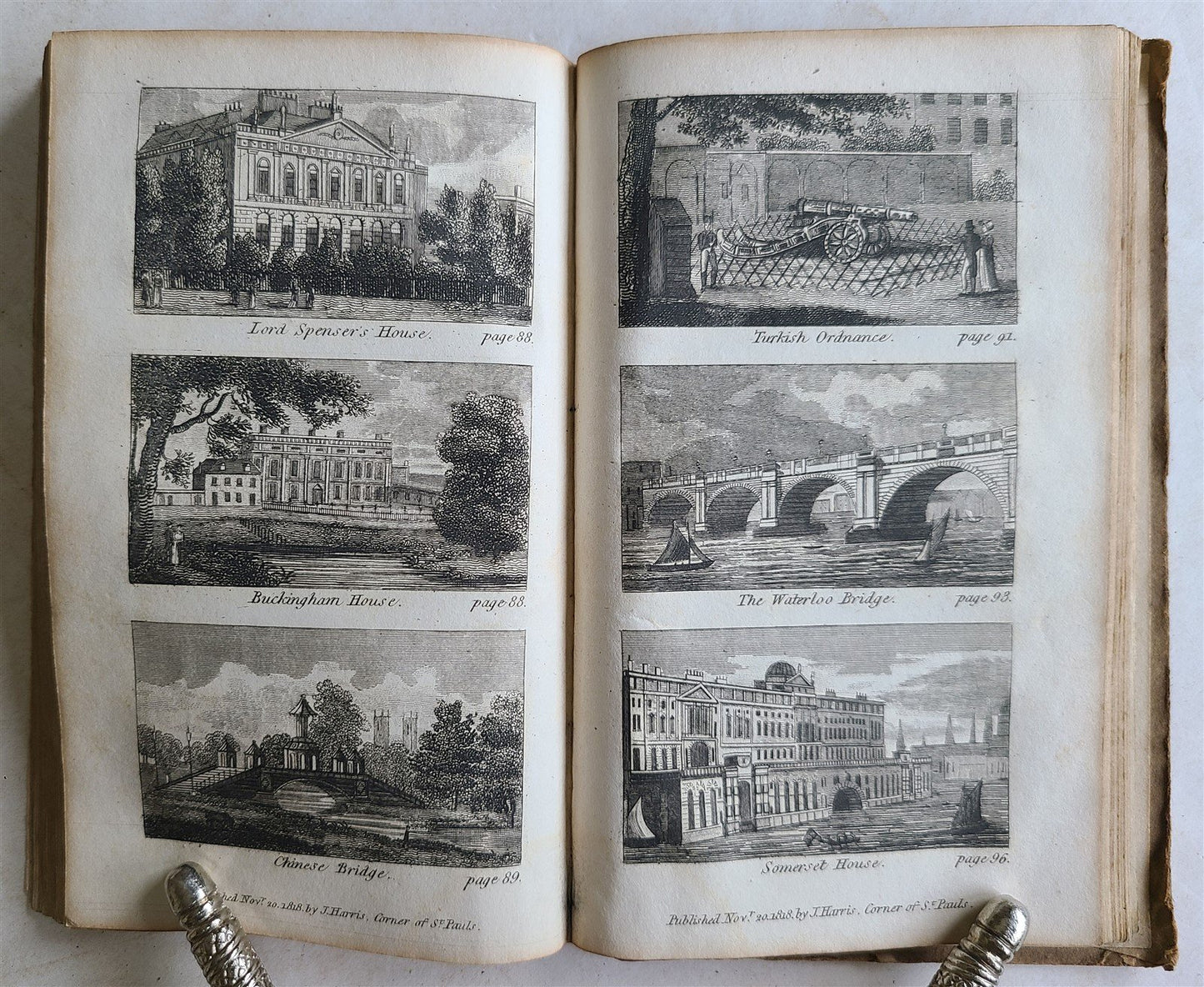 1818 A VISIT TO UNCLE WILLIAM in TOWN antique illustrated CHILDRENS BOOK
