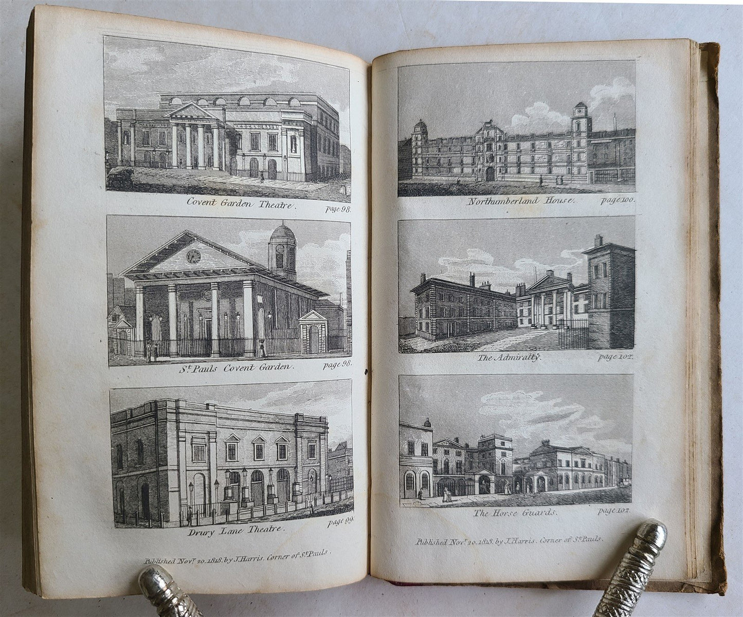 1818 A VISIT TO UNCLE WILLIAM in TOWN antique illustrated CHILDRENS BOOK